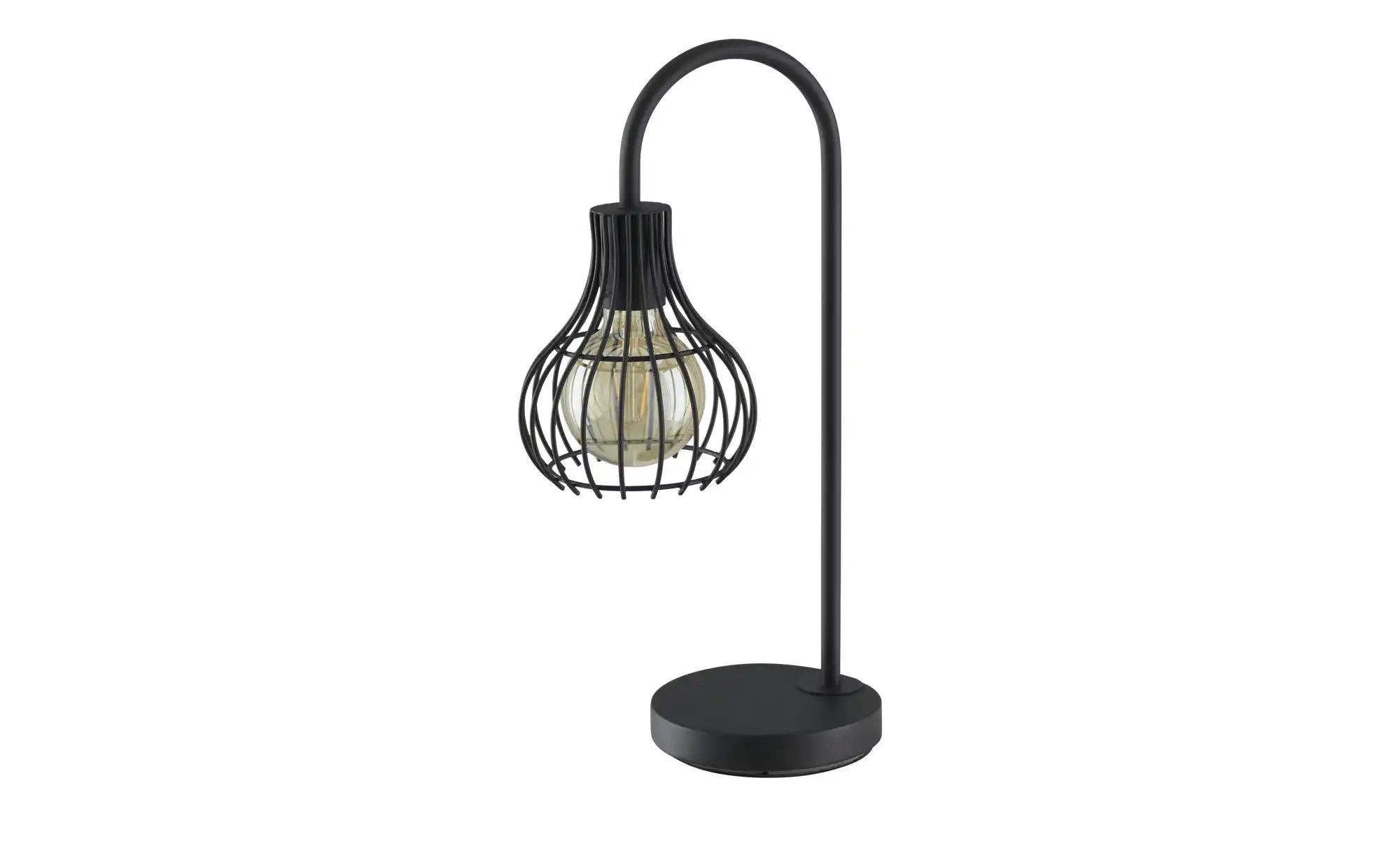 Tischleuchte   ¦ schwarz ¦ Maße (cm): B: 25 H: 48 T: 16.0 Lampen & Leuchten günstig online kaufen
