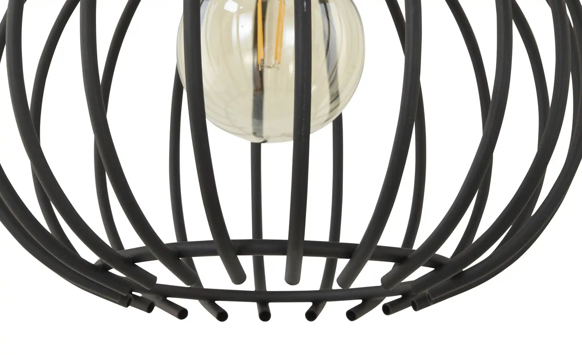 Thumbnail - Pendelleuchte  Cipolle ¦ schwarz ¦ Maße (cm): H: 50  Ø: 40 Lampen & Leuchten > Hängeleuchten - Höffner