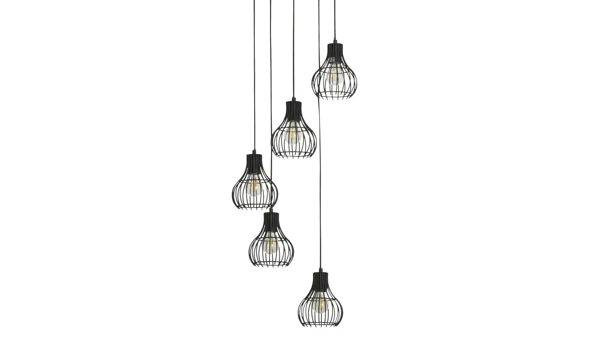 Pendelleuchte   ¦ schwarz ¦ Maße (cm): H: 140  Ø: 35 Lampen & Leuchten > Pe günstig online kaufen