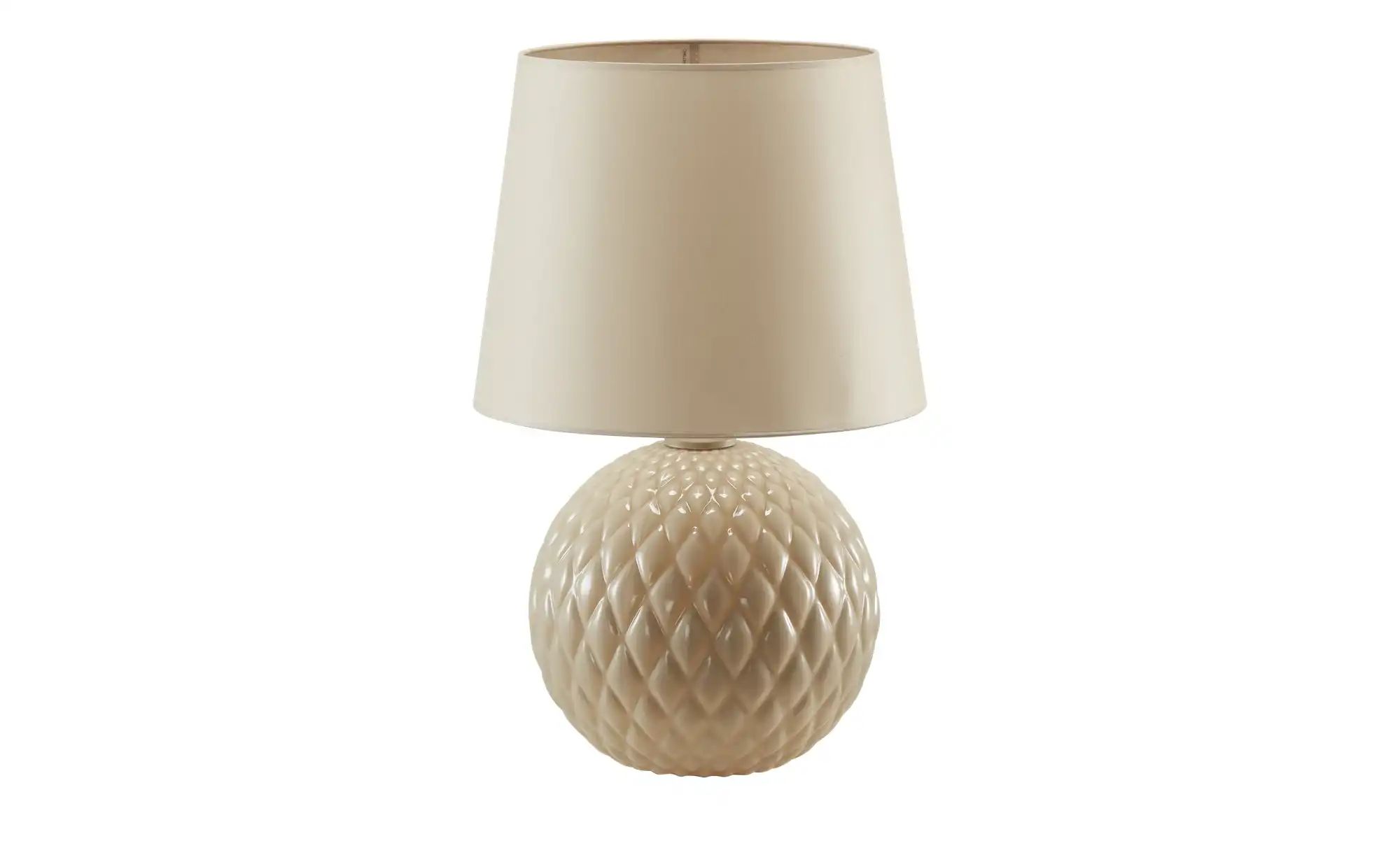Tischleuchte   ¦ creme ¦ Maße (cm): H: 60  Ø: 39 Lampen & Leuchten > Tischl günstig online kaufen