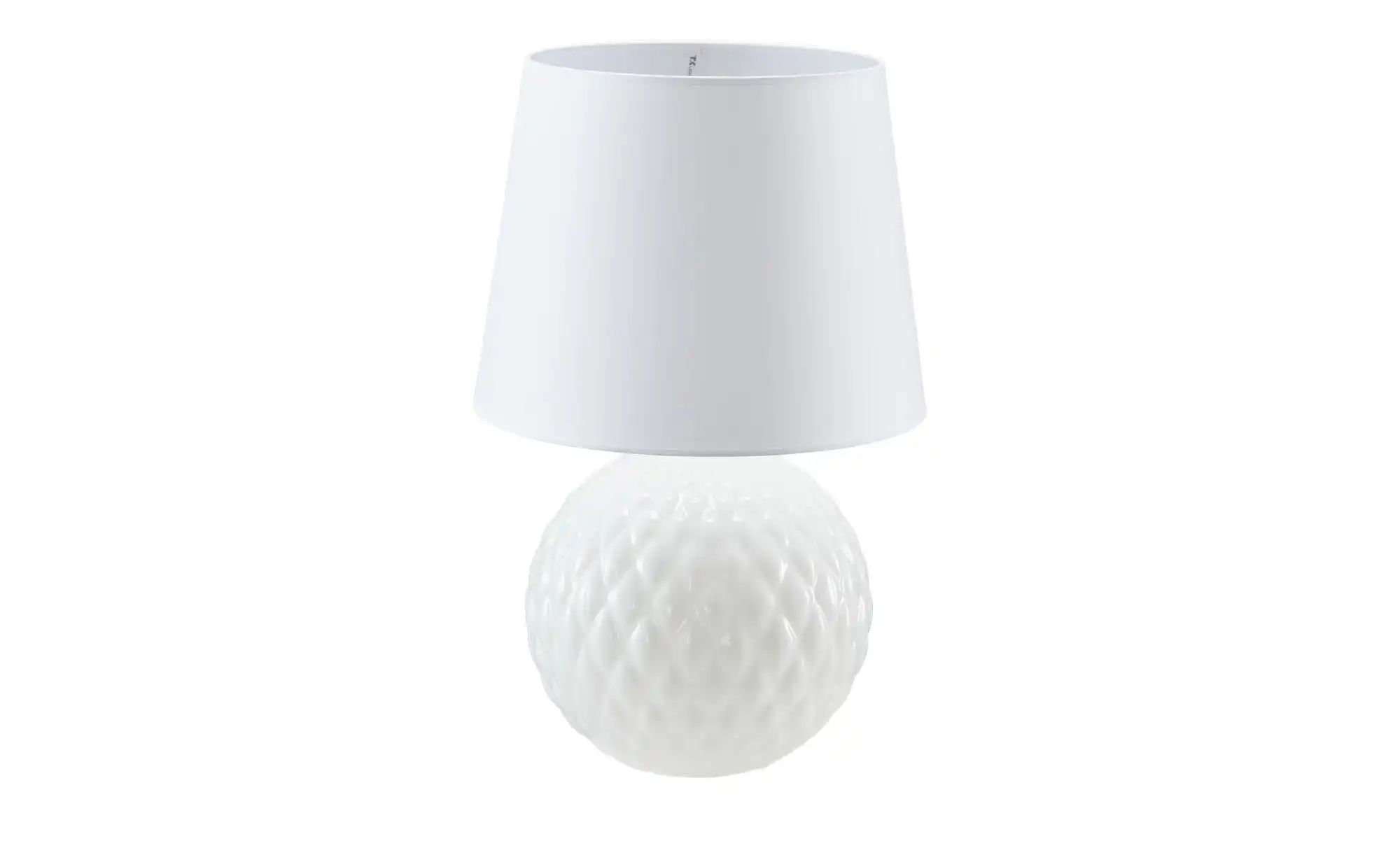 Tischleuchte   ¦ weiß ¦ Maße (cm): H: 60  Ø: 39 Lampen & Leuchten > Tischla günstig online kaufen