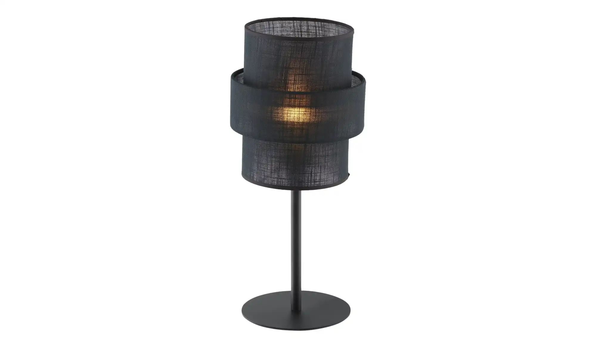 Tischleuchte   ¦ schwarz ¦ Maße (cm): H: 38  Ø: 20 Lampen & Leuchten > Tisc günstig online kaufen