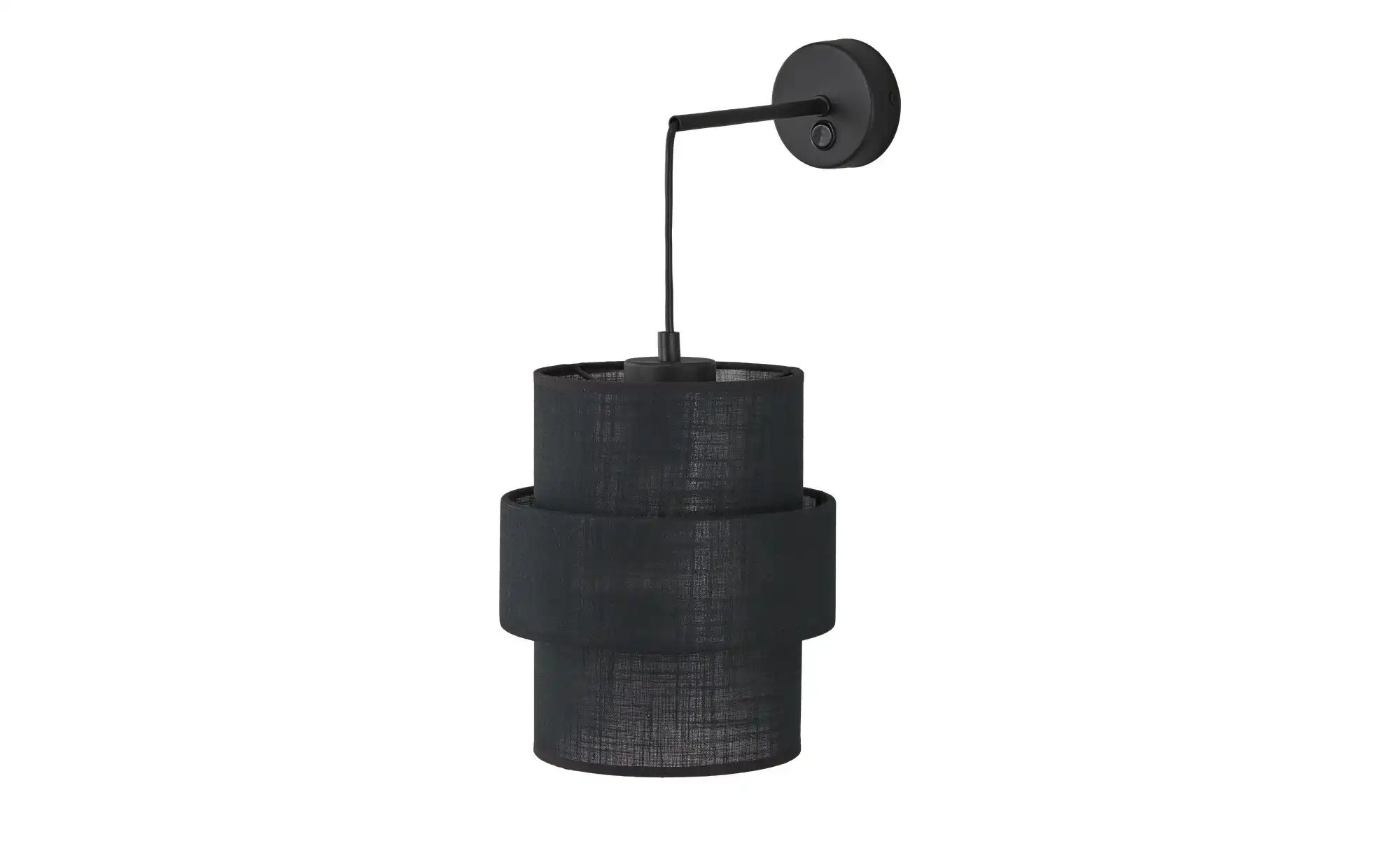 Wandleuchte   ¦ schwarz ¦ Maße (cm): B: 29 H: 33 T: 20.0 Lampen & Leuchten günstig online kaufen