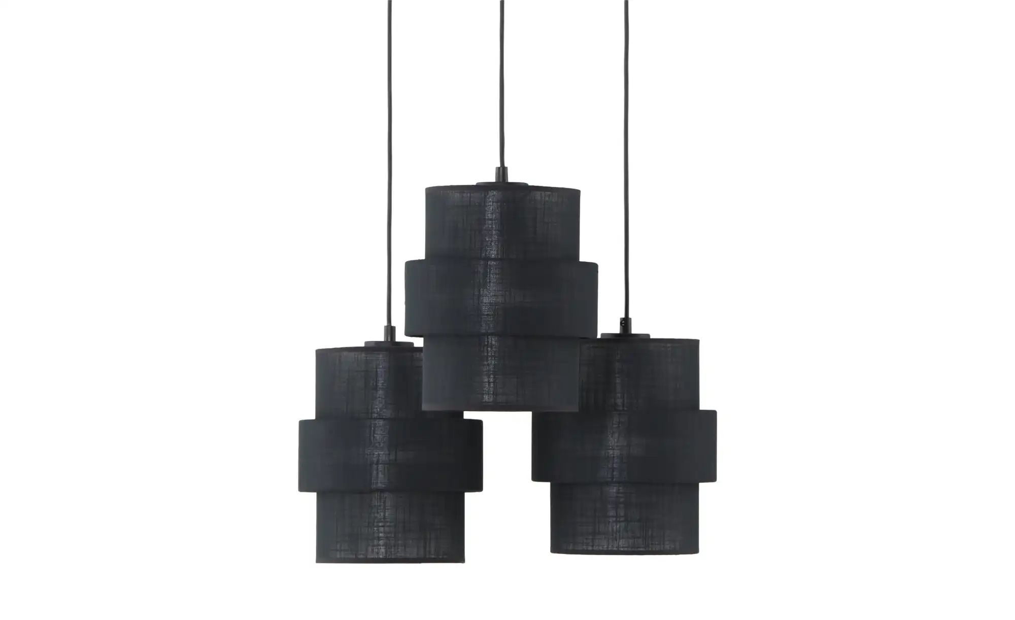 Pendelleuchte   ¦ schwarz ¦ Maße (cm): H: 145  Ø: 45 Lampen & Leuchten > Pe günstig online kaufen