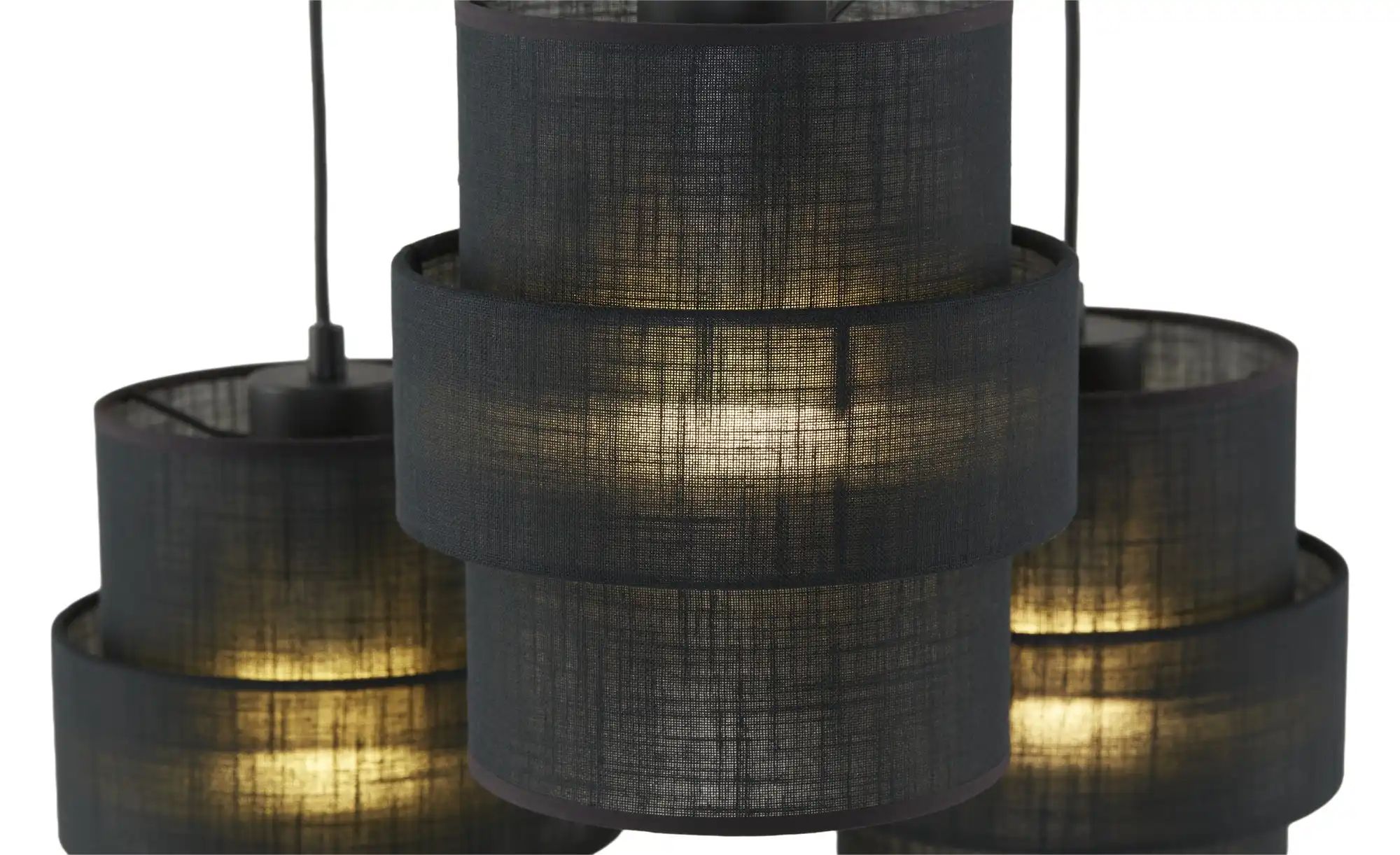 Thumbnail - Pendelleuchte  Calisto ¦ schwarz ¦ Maße (cm): H: 145  Ø: 45 Lampen & Leuchten > Hängeleuchten - Höffner