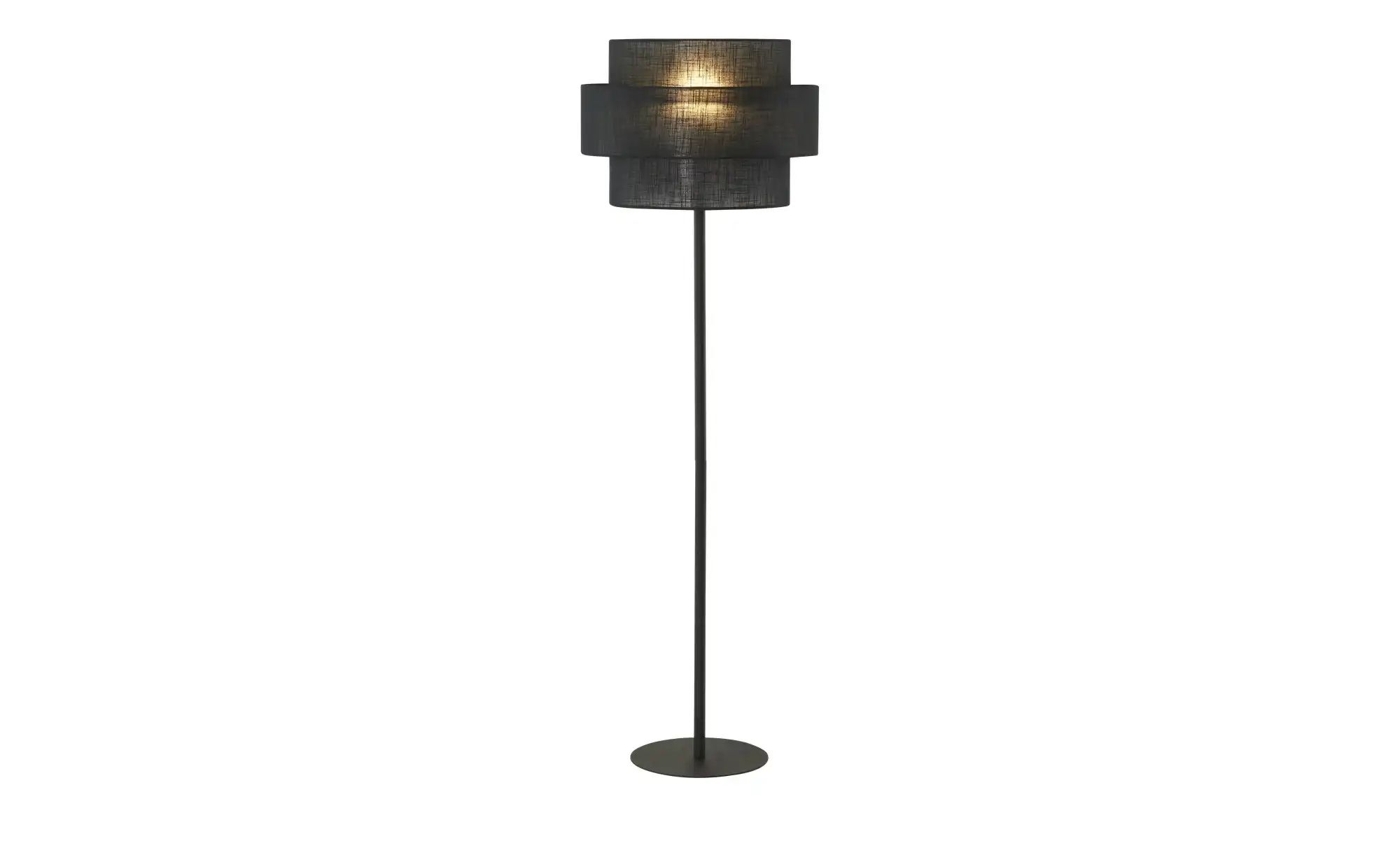 Stehleuchte Calisto ¦ schwarz ¦ Maße (cm): H: 155 Ø: 50 Lampen & Leuchten > Stehlampen - Höffner