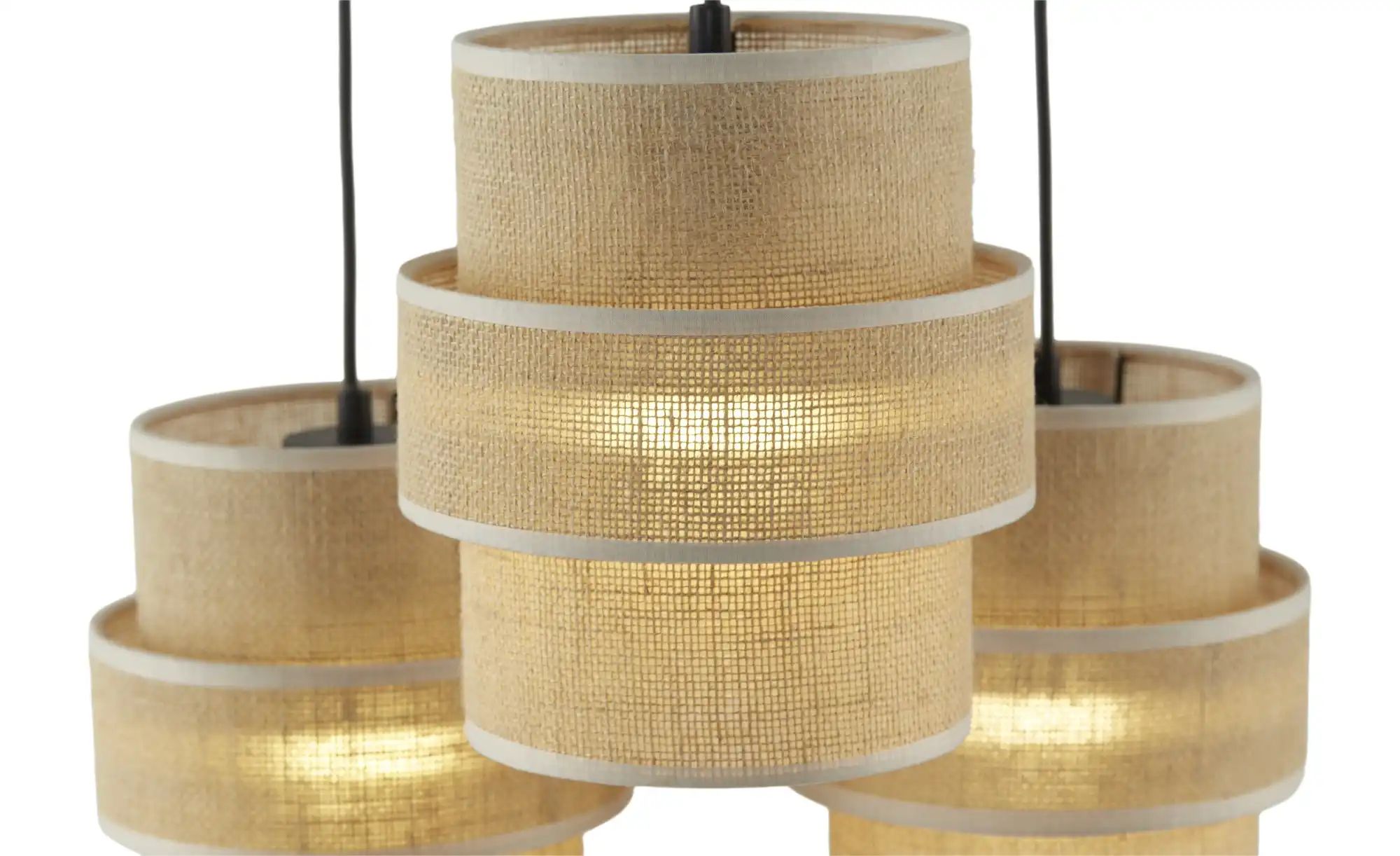 Thumbnail - Pendelleuchte Calisto ¦ beige ¦ Maße (cm): H: 145 Ø: 45 Lampen & Leuchten > Hängeleuchten - Höffner