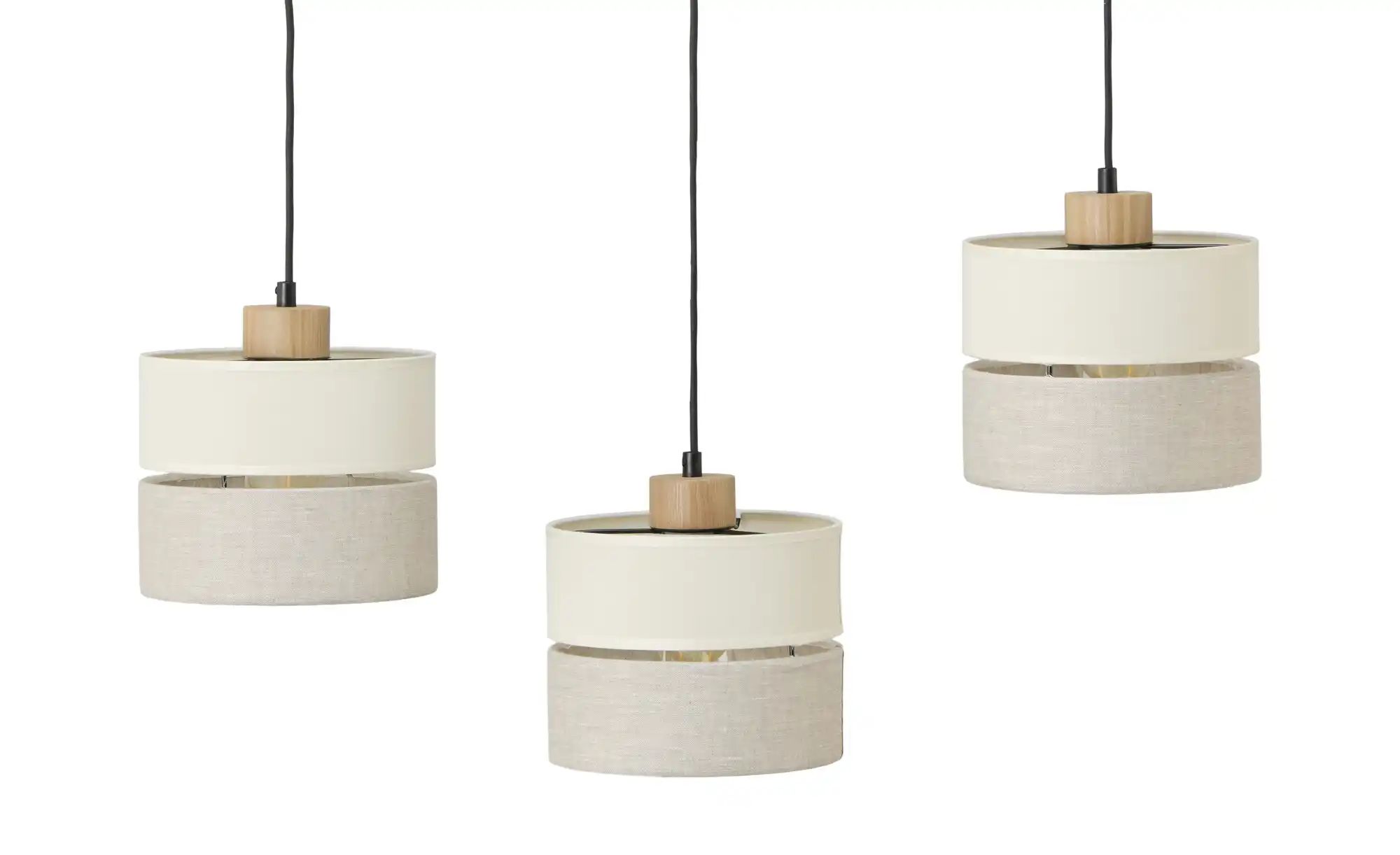 Pendelleuchte  Eco ¦ creme ¦ Maße (cm): B: 77 H: 80 T: 20.0 Lampen & Leucht günstig online kaufen