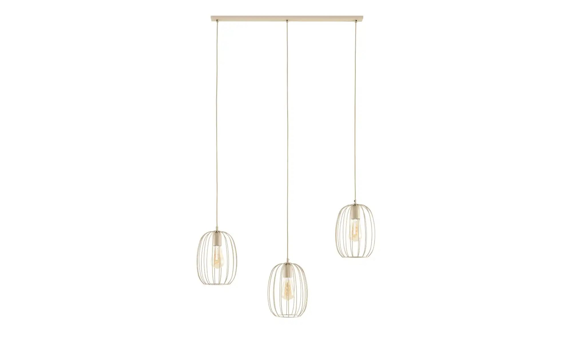 Pendelleuchte Ella ¦ beige ¦ Maße (cm): B: 80 H: 170 T: 19.0 Lampen & Leuchten > Hängeleuchten - Höffner