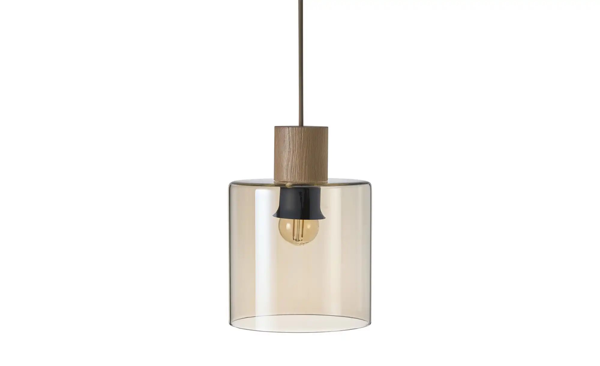 Pendelleuchte Sierra Cognac ¦ beige ¦ Maße (cm): H: 150 Ø: 20 Lampen & Leuchten > Hängeleuchten - Höffner