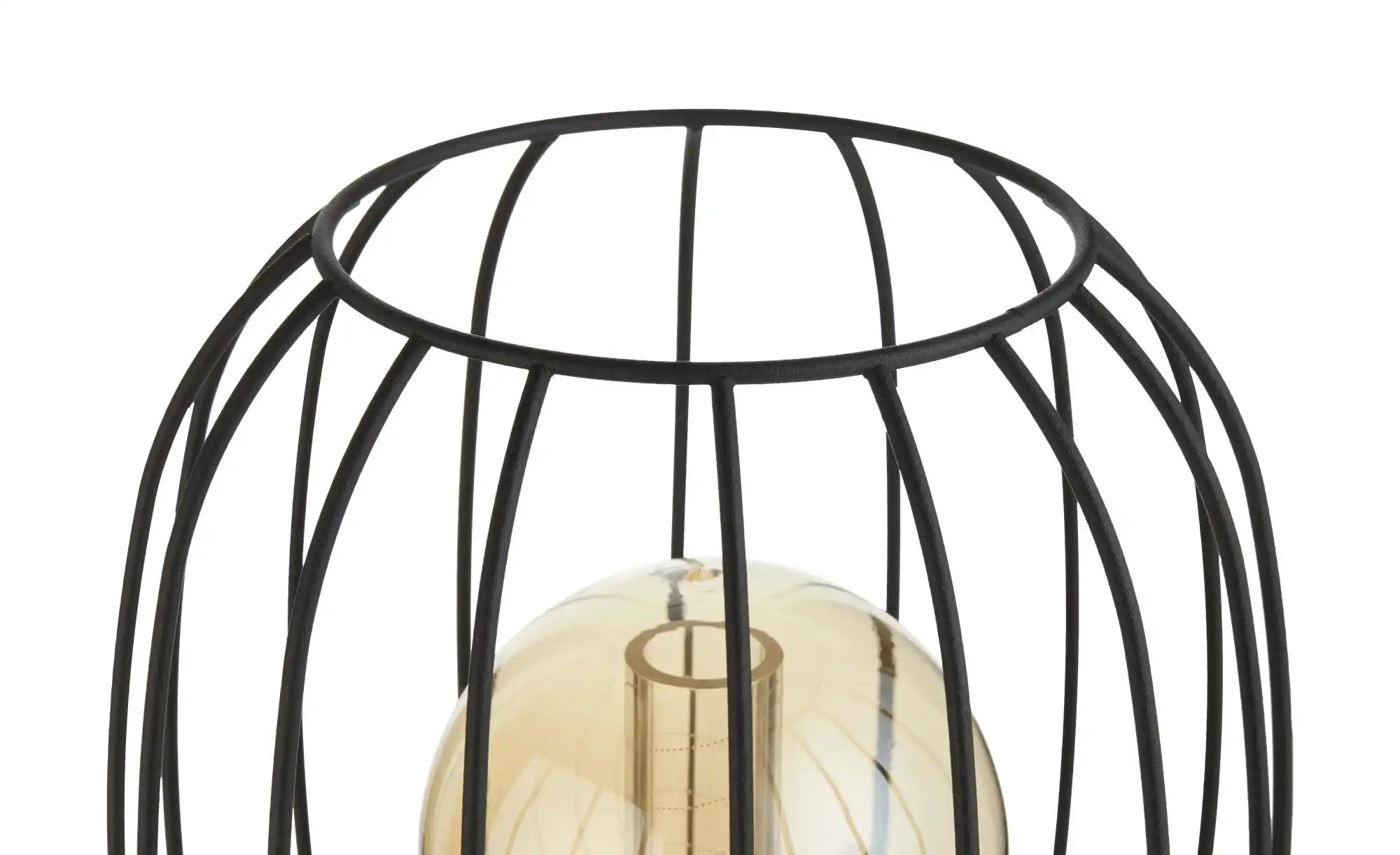 Tischleuchte  Ella ¦ schwarz ¦ Maße (cm): H: 24,5  Ø: 18 Lampen & Leuchten günstig online kaufen