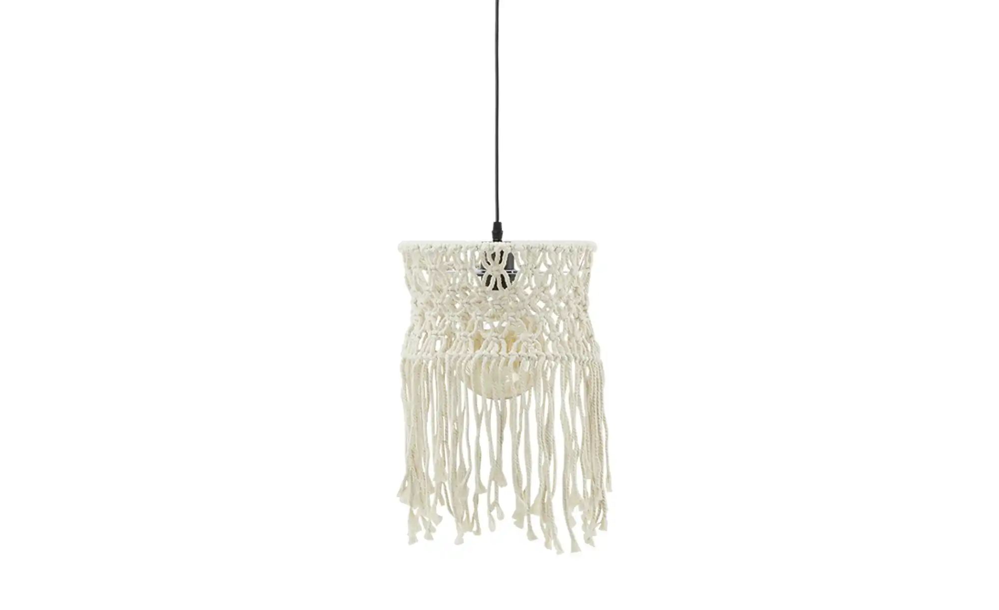 KHG Pendelleuchte ¦ beige ¦ Maße (cm): H: 150  Ø: 25 Lampen & Leuchten > Pe günstig online kaufen