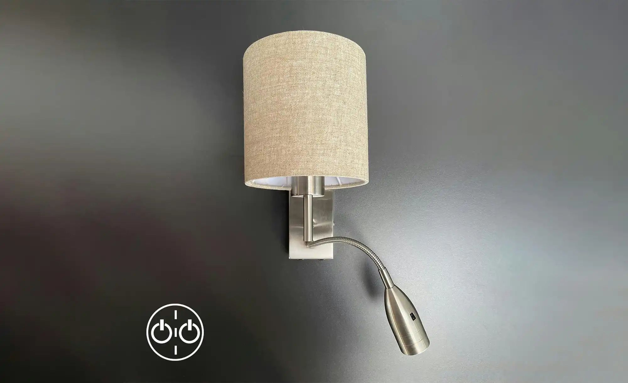 Fischer-Honsel Wandleuchte   ¦ silber ¦ Maße (cm): B: 16 H: 28 T: 26.0 Lamp günstig online kaufen