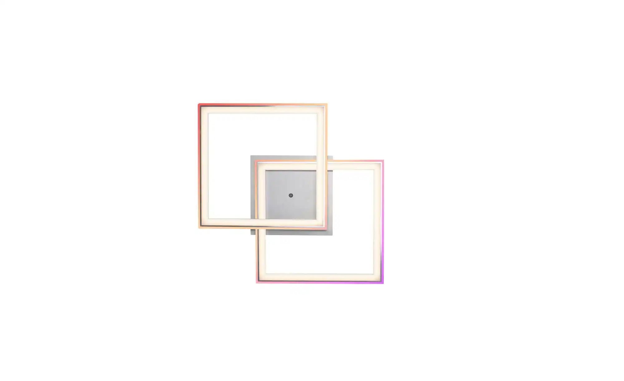 Paul Neuhaus Deckenleuchte   ¦ silber ¦ Maße (cm): B: 45 H: 7 T: 45.0 Lampe günstig online kaufen
