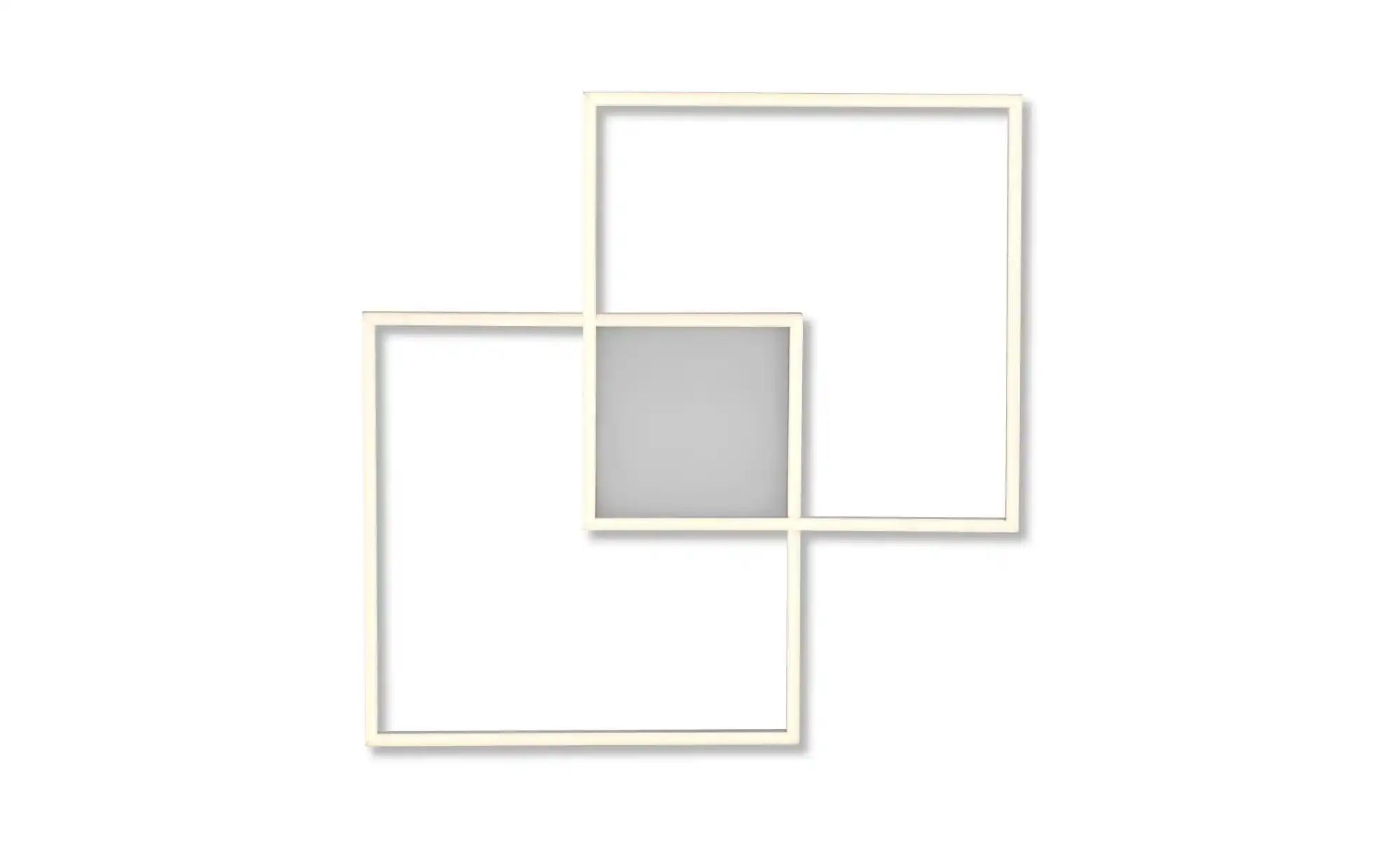 Paul Neuhaus Deckenleuchte   ¦ silber ¦ Maße (cm): B: 60 H: 6 T: 60.0 Lampe günstig online kaufen