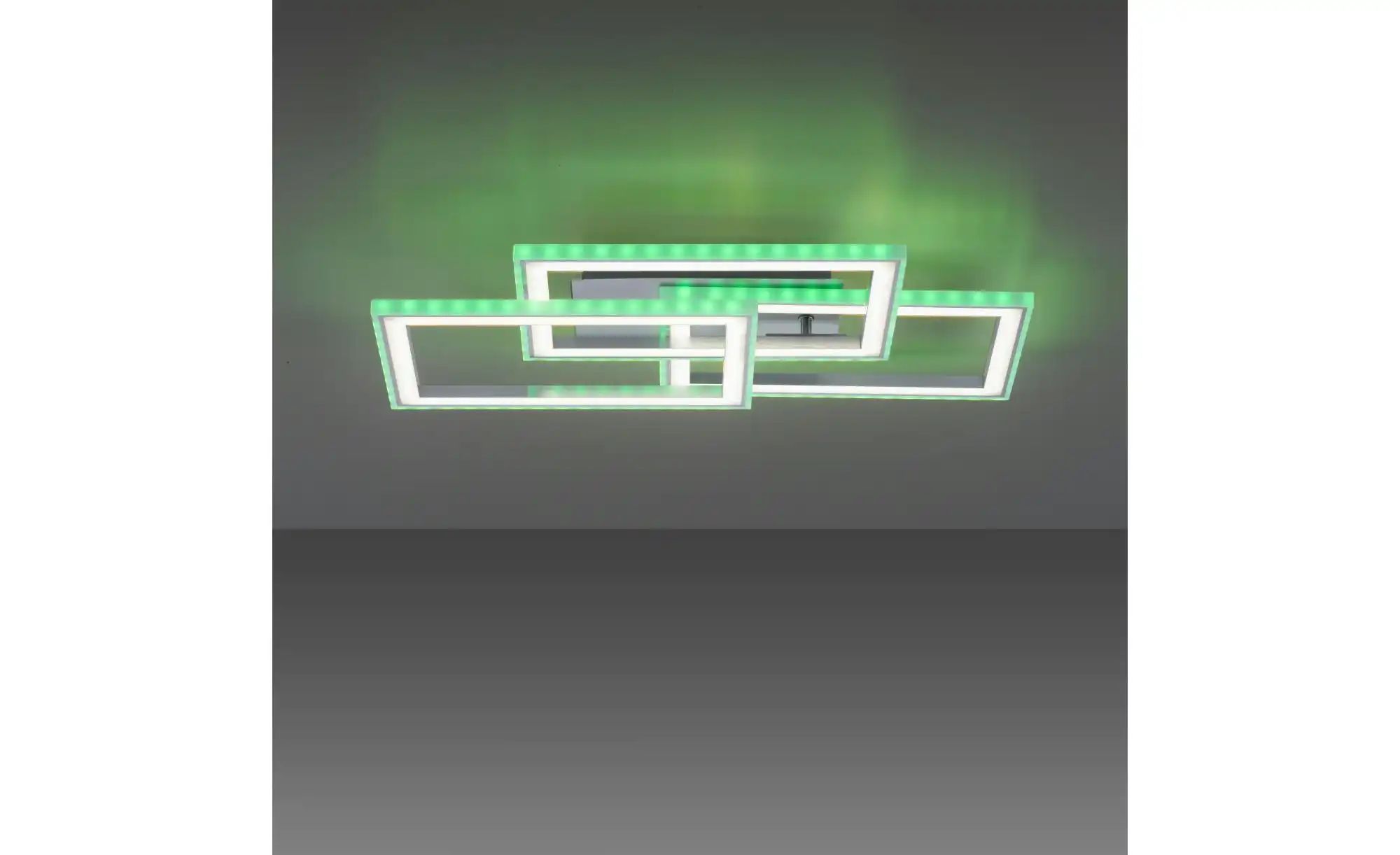 Paul Neuhaus Deckenleuchte   ¦ silber ¦ Maße (cm): B: 54 H: 9 T: 56.0 Lampe günstig online kaufen