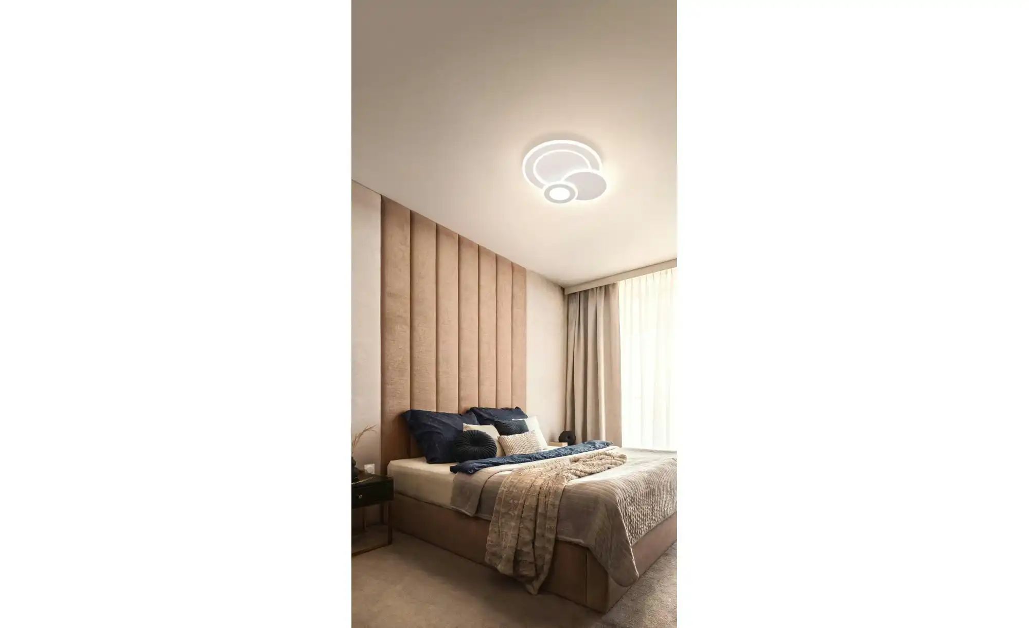 Fischer-Honsel Deckenleuchte ¦ weiß ¦ Maße (cm): B: 53,5 H: 7 T: 45,5 Lampe günstig online kaufen