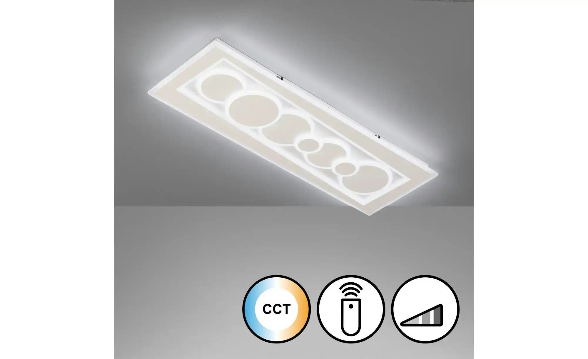 Fischer-Honsel Wandleuchte   ¦ weiß ¦ Maße (cm): B: 90 H: 7 T: 30.0 Lampen günstig online kaufen