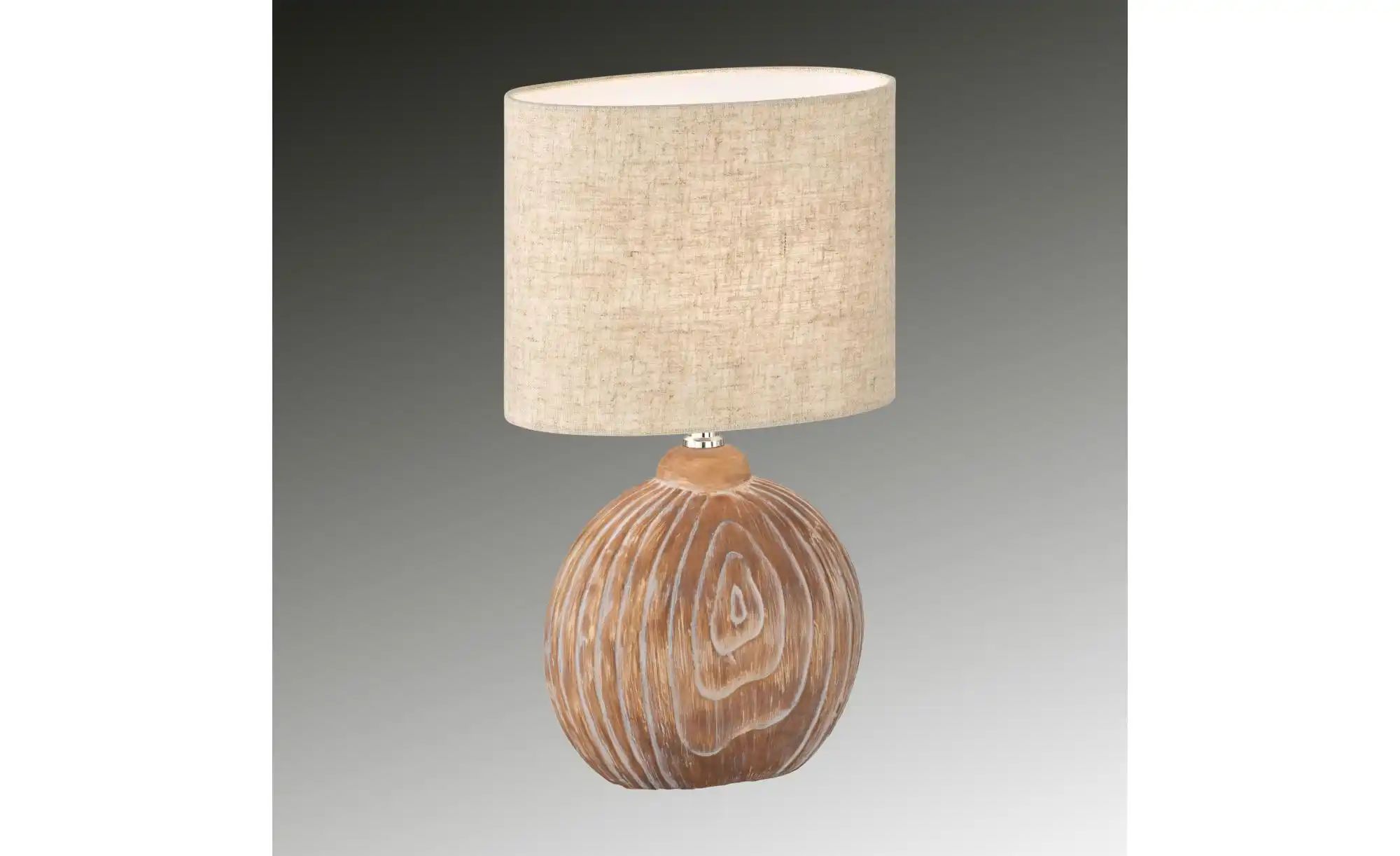 Fischer-Honsel Tischleuchte   ¦ holzfarben ¦ Maße (cm): B: 13 H: 39 T: 23.0 günstig online kaufen