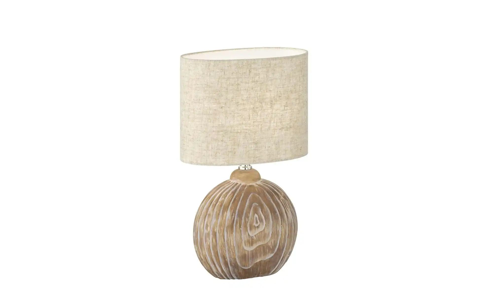 Fischer-Honsel Tischleuchte   ¦ holzfarben ¦ Maße (cm): B: 13 H: 39 T: 23.0 günstig online kaufen