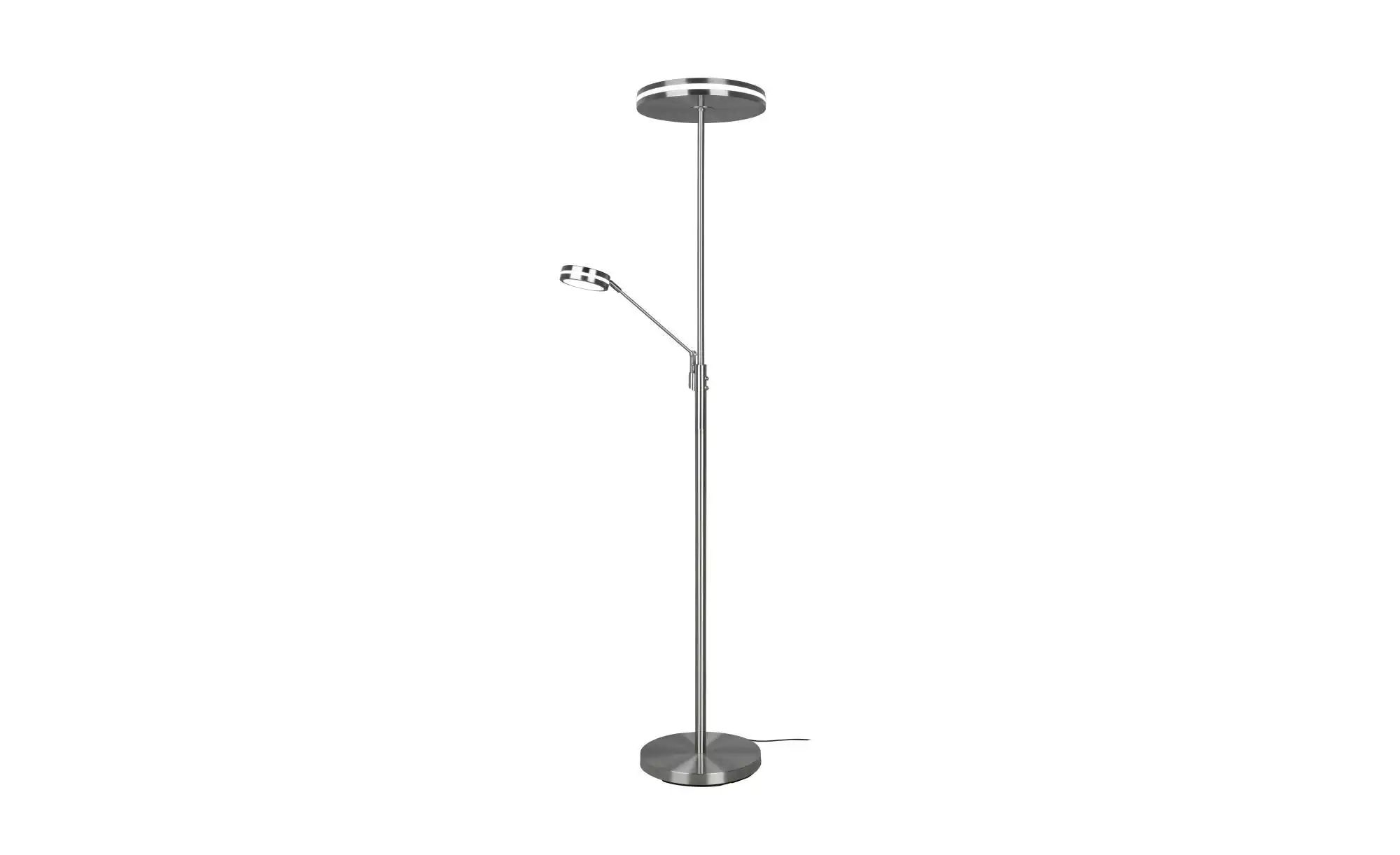 Trio Stehleuchte  Franklin ¦ silber ¦ Maße (cm): B: 35,2 H: 181 T: 35.2 Lam günstig online kaufen