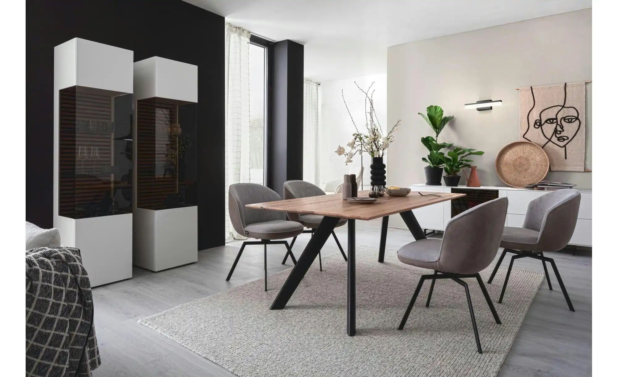 Thumbnail - SCHÖNER WOHNEN Kollektion Badleuchte   ¦ schwarz ¦ Maße (cm): B: 6,5 H: 7 T: 30.0 Lampen & Leuchten > Wandleuchten - Höf...