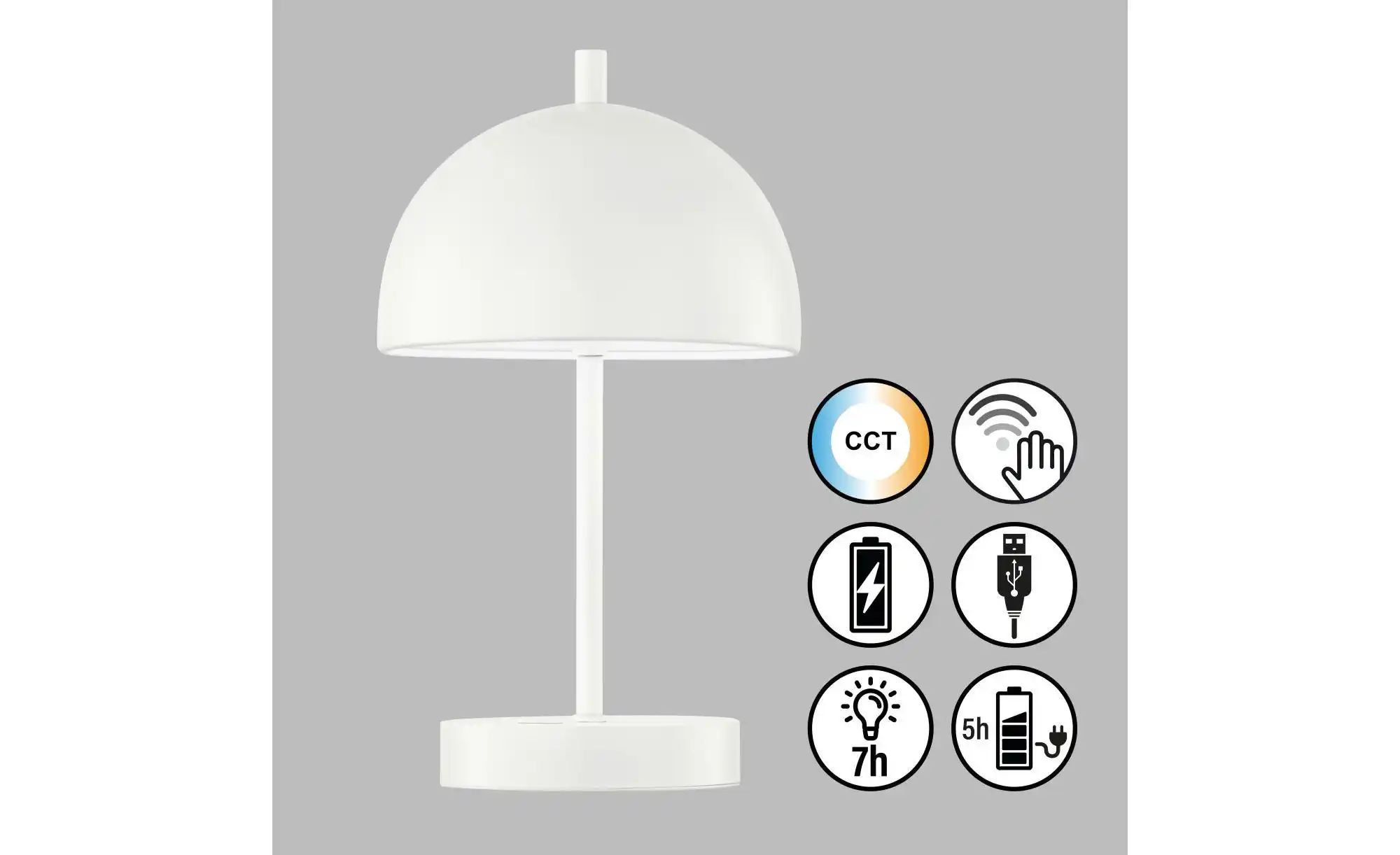 SCHÖNER WOHNEN-Kollektion Tischleuchte Kia, LED fest integriert, LED 2 Watt günstig online kaufen