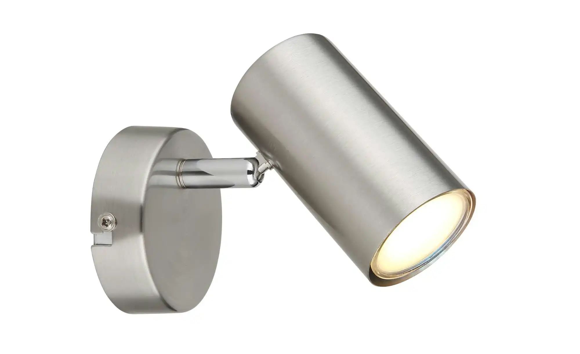 Wandleuchte ¦ silber ¦ Maße (cm): B: 12 H: 10 T: 8 Lampen & Leuchten > Wand günstig online kaufen