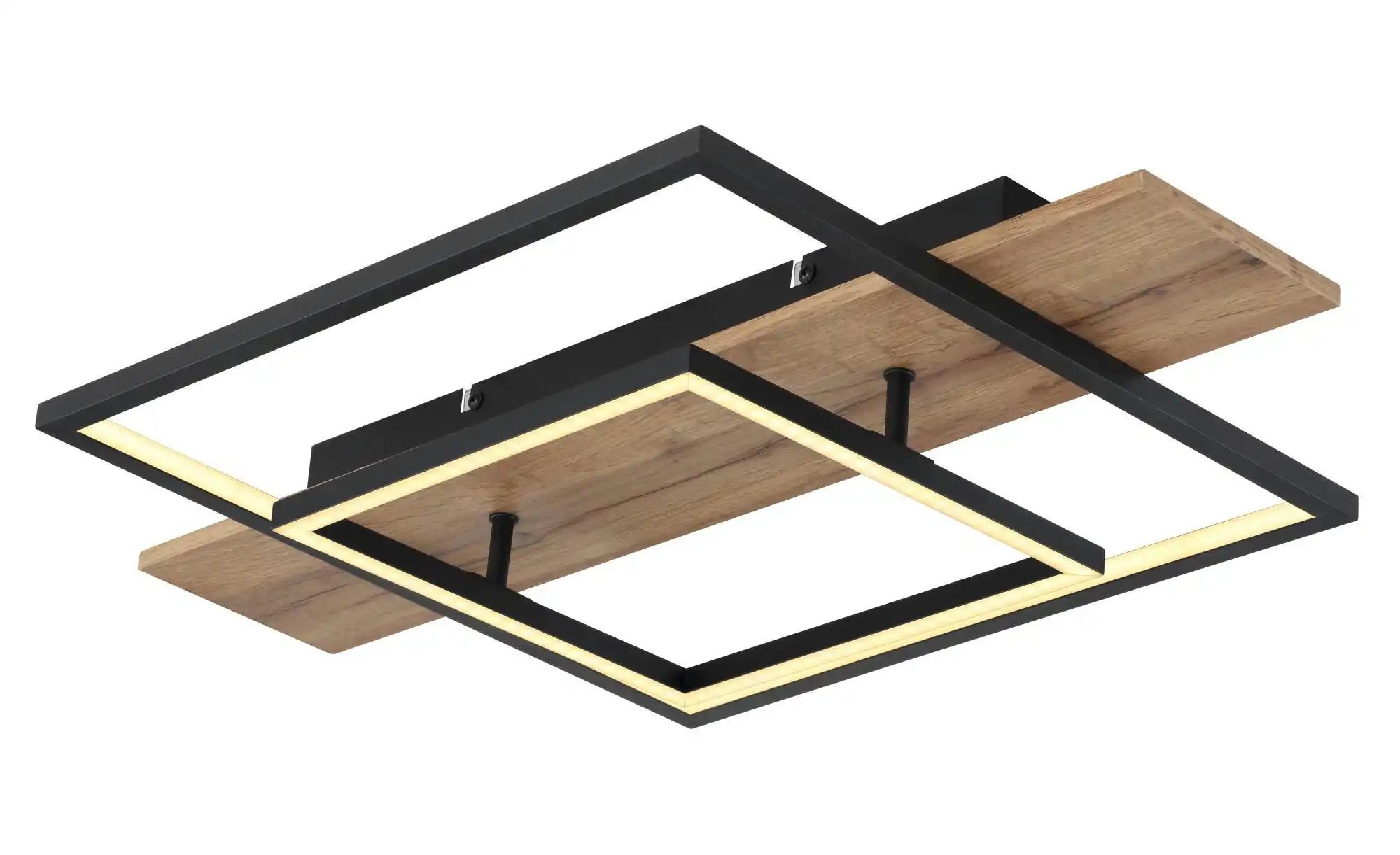 Globo Lighting Deckenleuchte   ¦ schwarz ¦ Maße (cm): B: 60 H: 10 T: 40.0 L günstig online kaufen