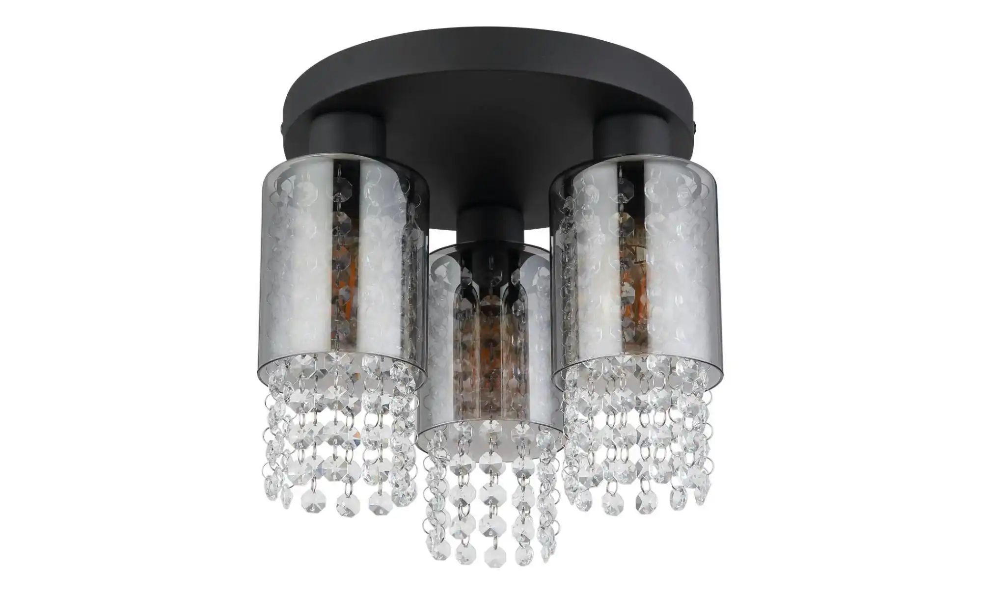 Globo Lighting Deckenleuchte  Backey ¦ schwarz ¦ Maße (cm): B: 28 H: 26 T: günstig online kaufen