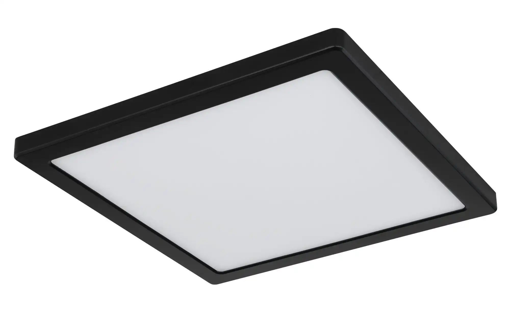 Globo Lighting Deckenleuchte   ¦ schwarz ¦ Maße (cm): B: 29,1 H: 1,7 T: 29. günstig online kaufen