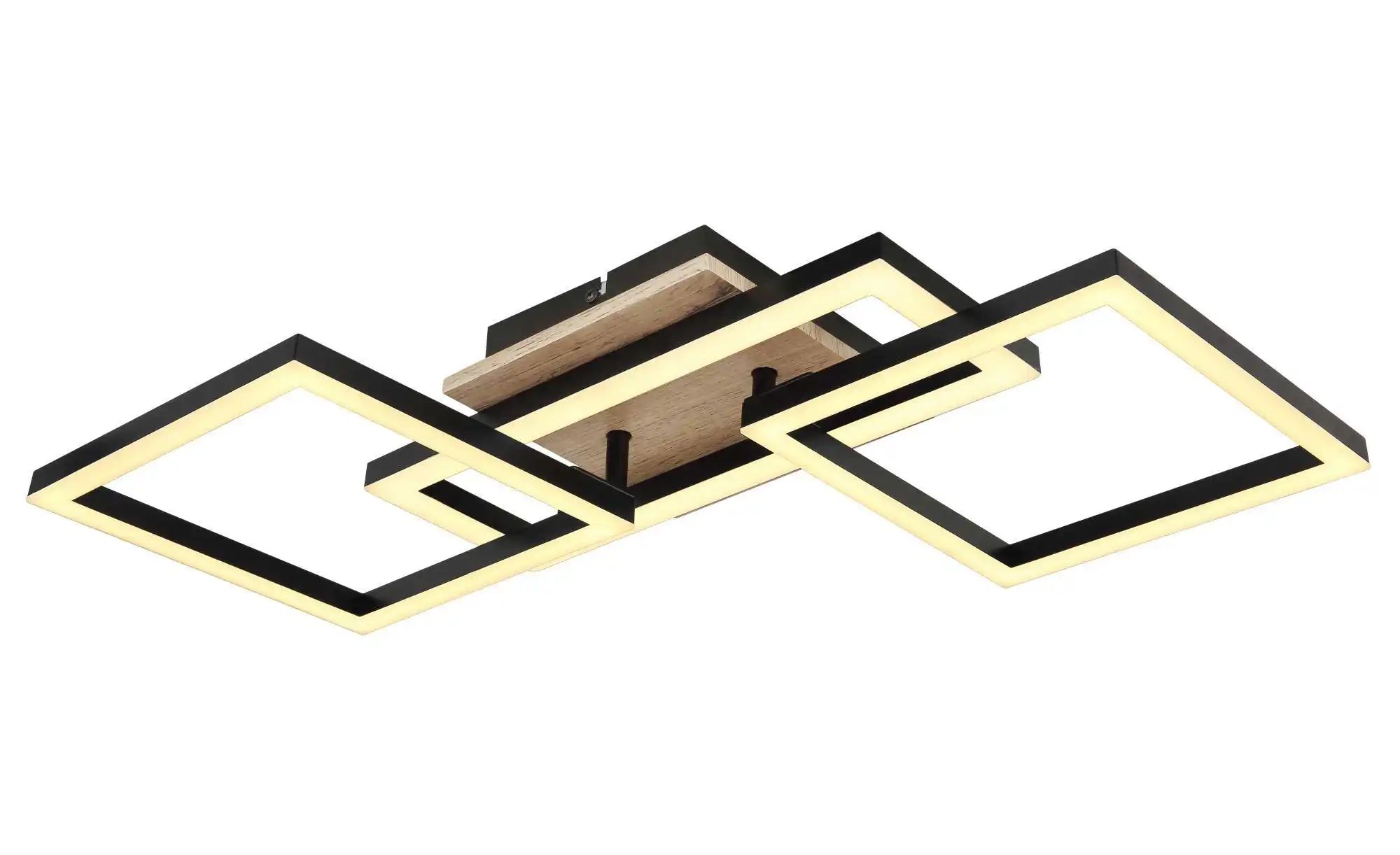 Globo Lighting Deckenleuchte   ¦ schwarz ¦ Maße (cm): B: 70 H: 12 T: 31.0 L günstig online kaufen