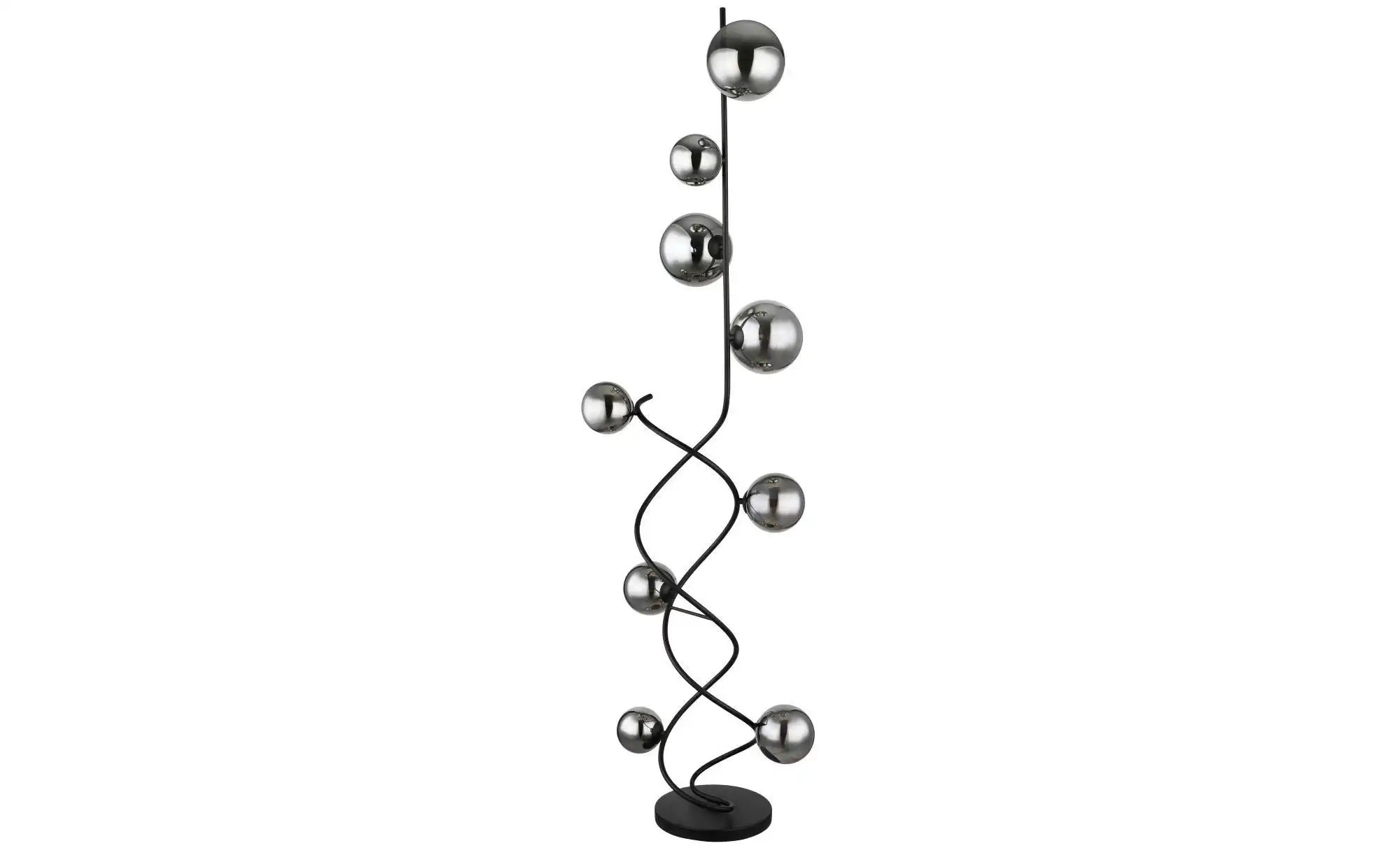 Globo Lighting Stehleuchte Riha ¦ schwarz ¦ Maße (cm): B: 42,5 H: 162 T: 40.0 Lampen & Leuchten > Stehlampen - Höffner