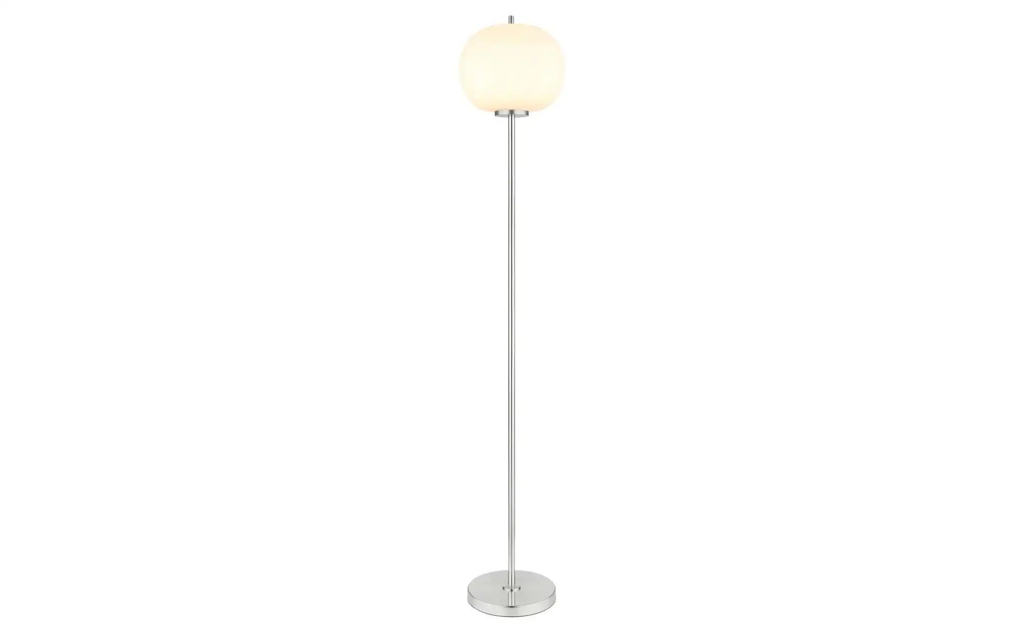 Globo Lighting Stehleuchte   ¦ silber ¦ Maße (cm): B: 30 H: 160 T: 30.0 Lam günstig online kaufen