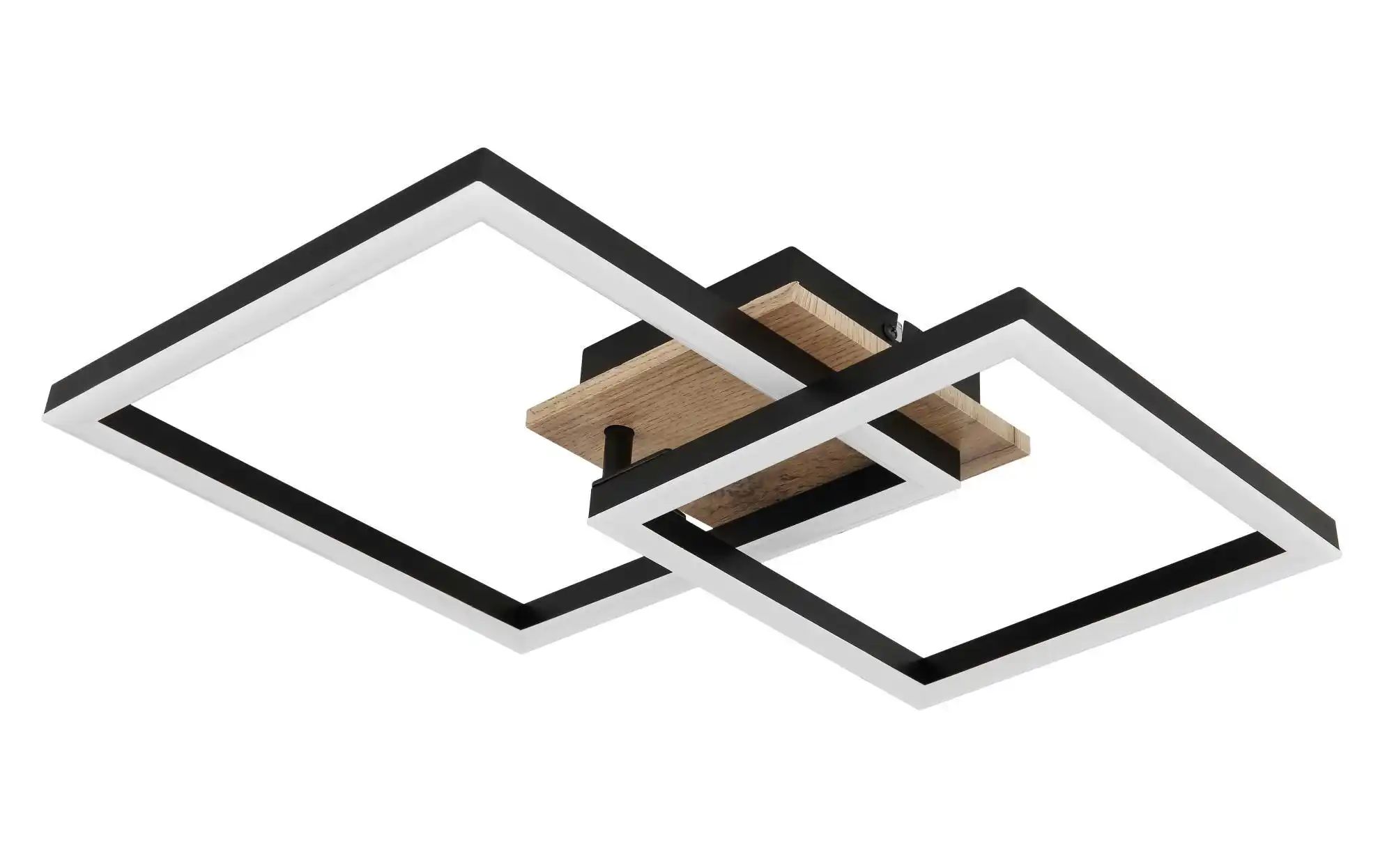 Globo Lighting Deckenleuchte   ¦ schwarz ¦ Maße (cm): B: 53 H: 9 T: 38.0 La günstig online kaufen