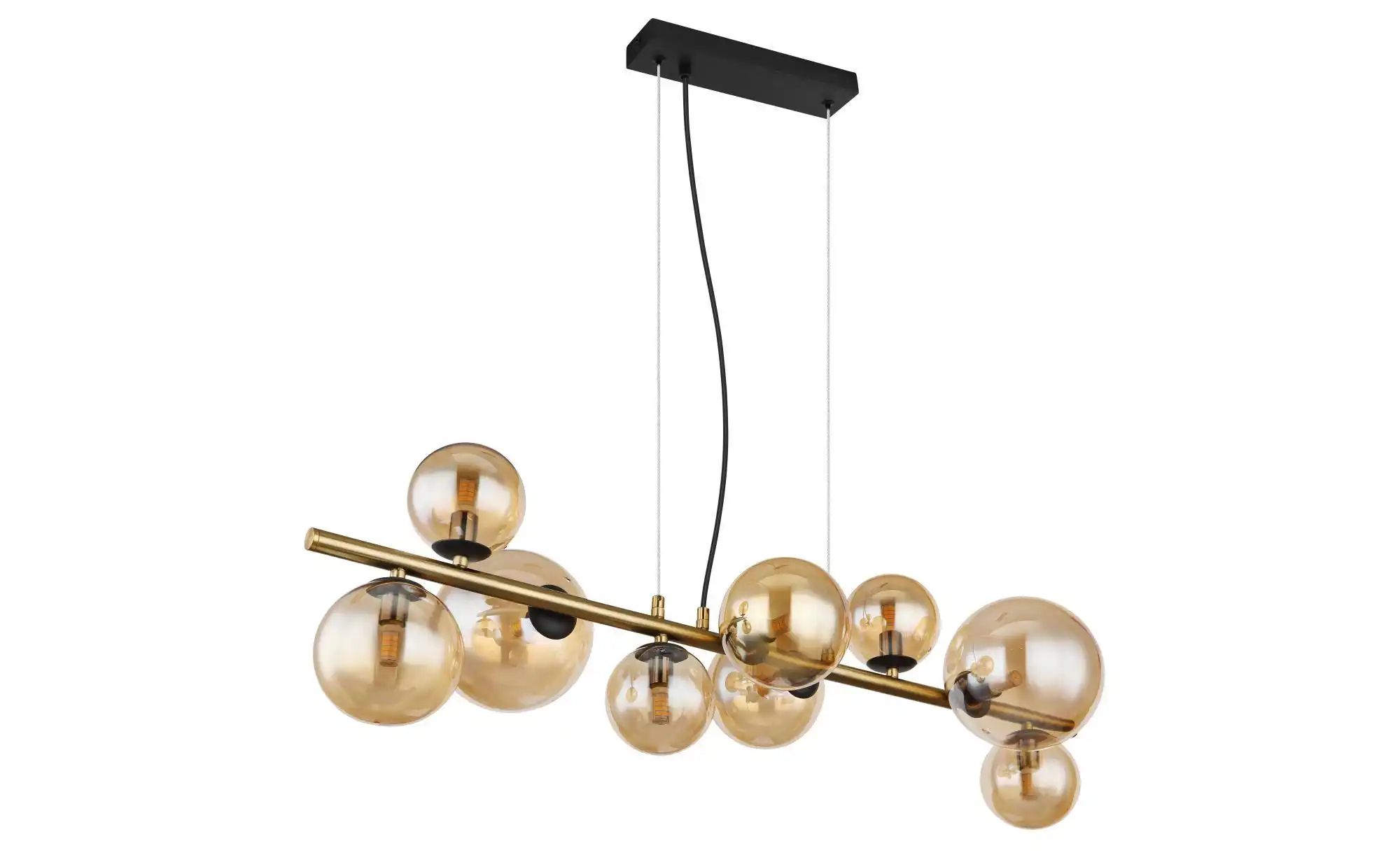 Globo Lighting Pendelleuchte   ¦ schwarz ¦ Maße (cm): B: 86,6 H: 120 T: 36. günstig online kaufen
