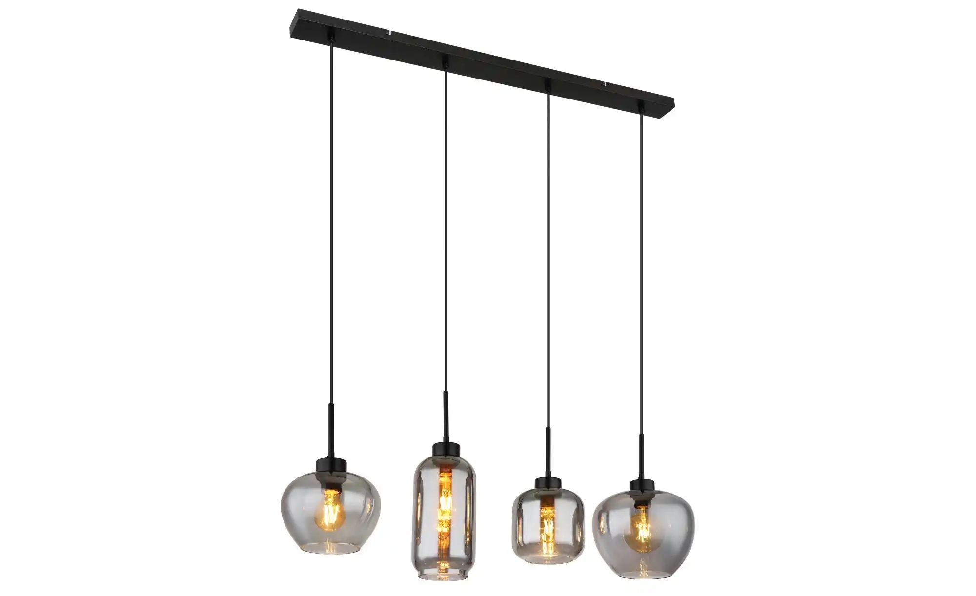 Globo Lighting Pendelleuchte   ¦ schwarz ¦ Maße (cm): B: 99,5 H: 120 T: 24. günstig online kaufen