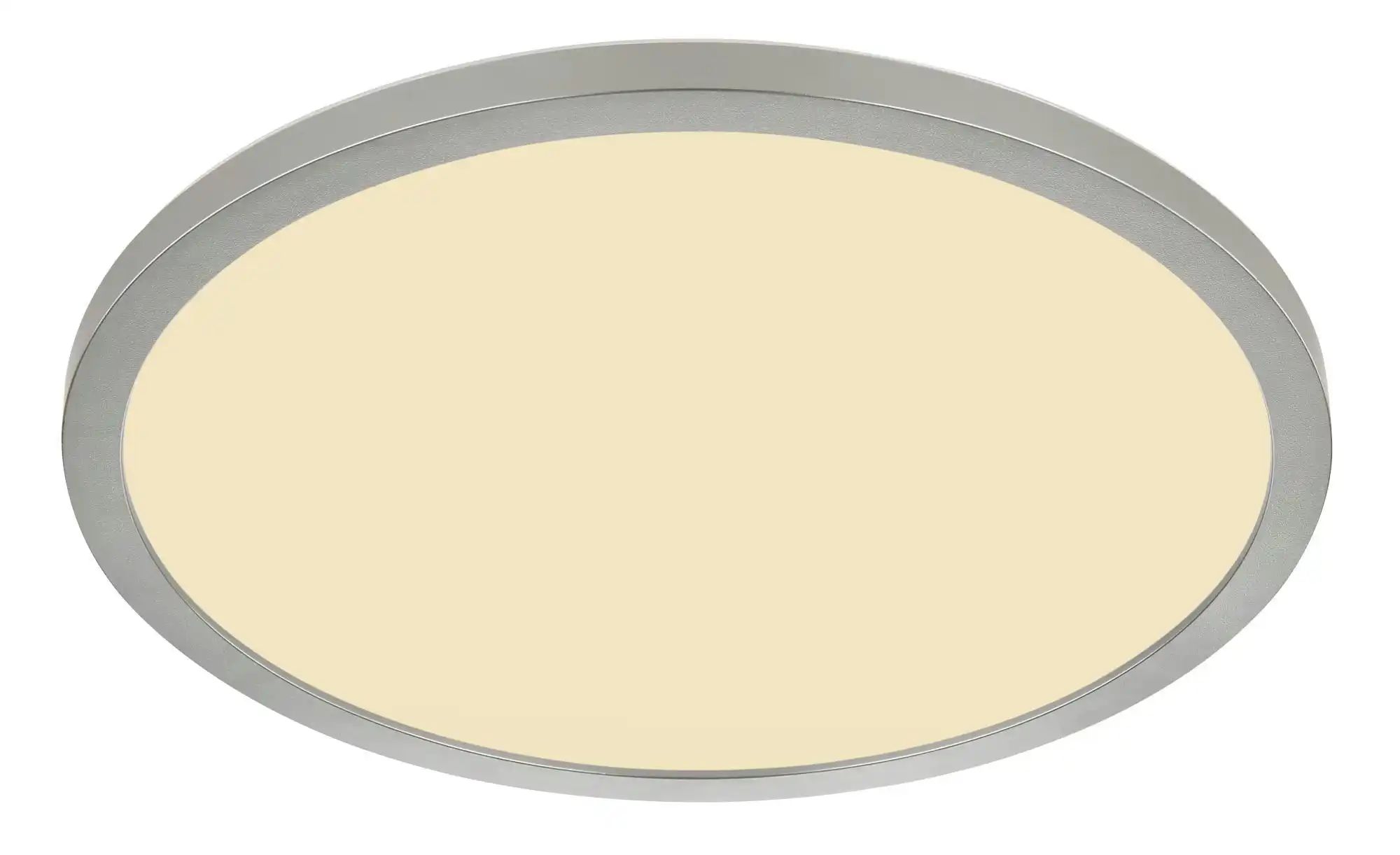 GLOBO LED-Deckenleuchte Opal nickel matt Kunststoff H/D: ca. 2,5x29,4 cm günstig online kaufen