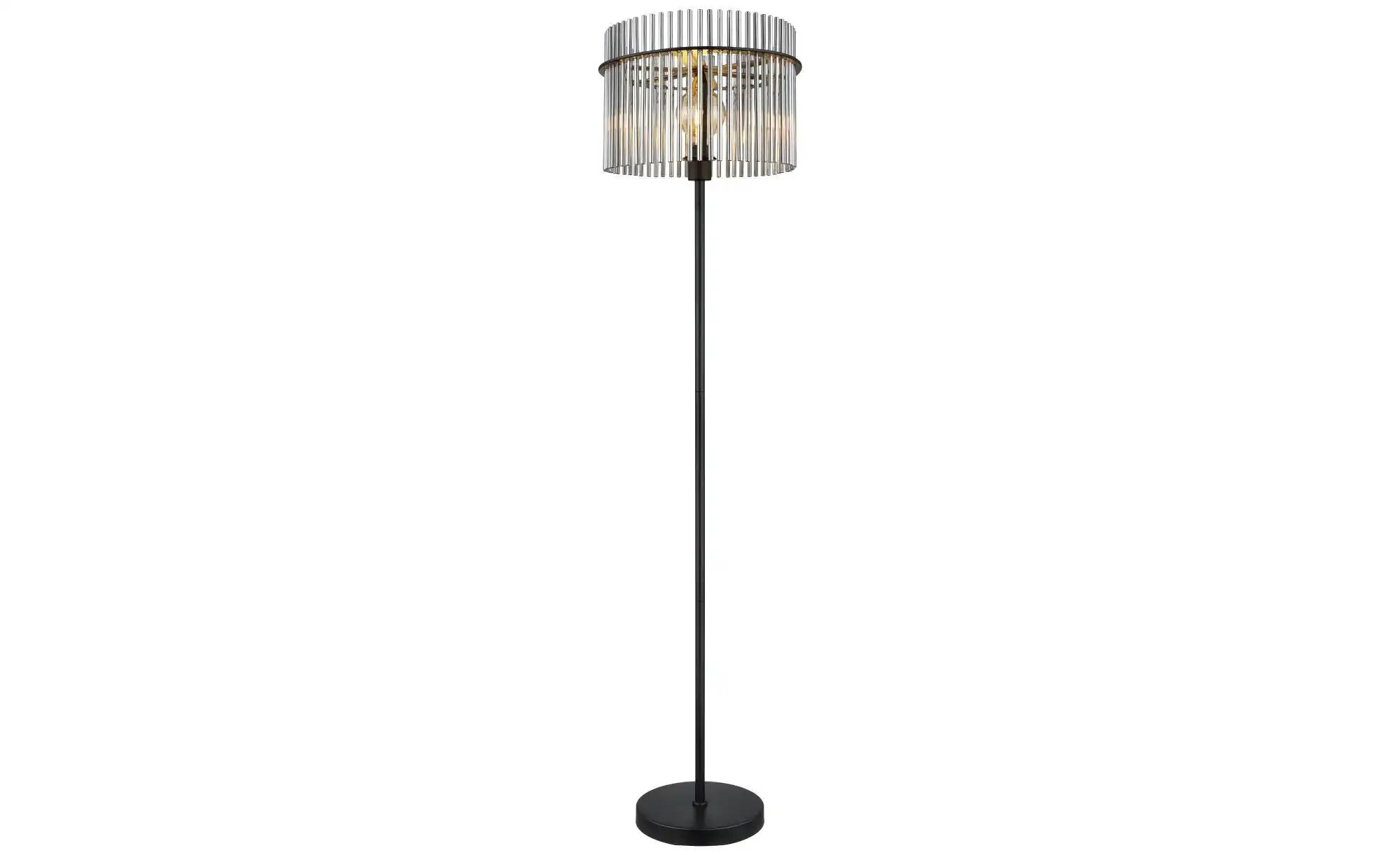 Thumbnail - Globo Lighting Stehleuchte   ¦ schwarz ¦ Maße (cm): B: 38 H: 152 T: 38.0 Lampen & Leuchten > Stehlampen - Höffner