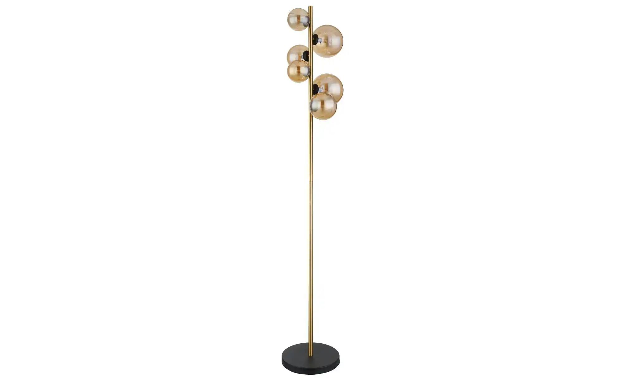 Globo Lighting Stehleuchte   ¦ schwarz ¦ Maße (cm): B: 28,5 H: 155 T: 26.5 günstig online kaufen
