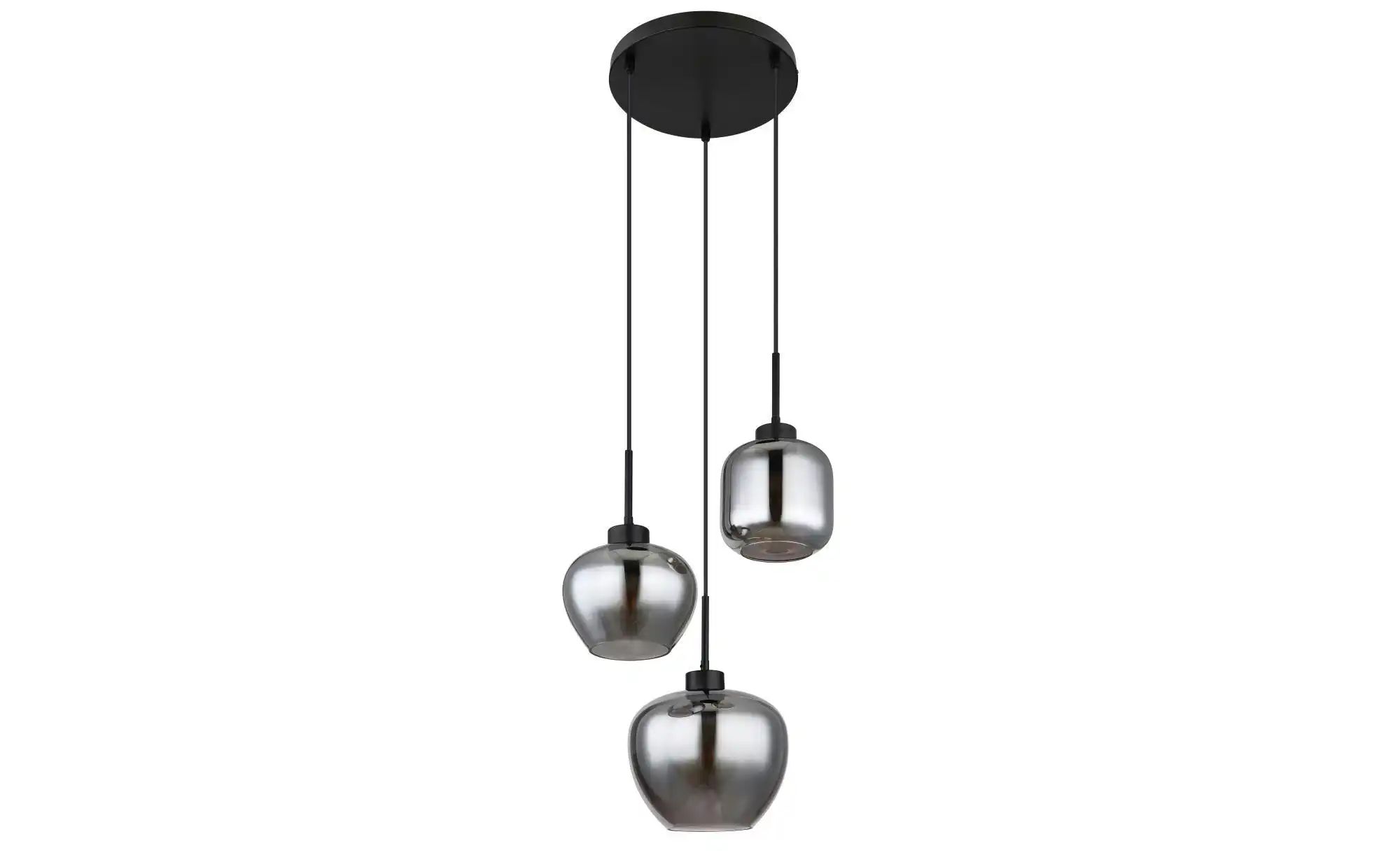 Globo Lighting Pendelleuchte   ¦ schwarz ¦ Maße (cm): B: 38 H: 120 T: 38.0 günstig online kaufen
