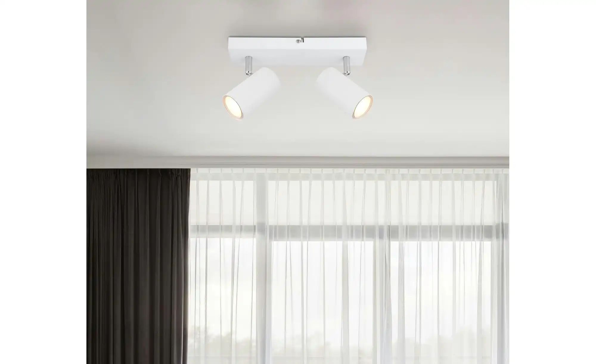 Globo Lighting Deckenstrahler   ¦ weiß ¦ Maße (cm): B: 26 H: 12 T: 6.0 Lamp günstig online kaufen