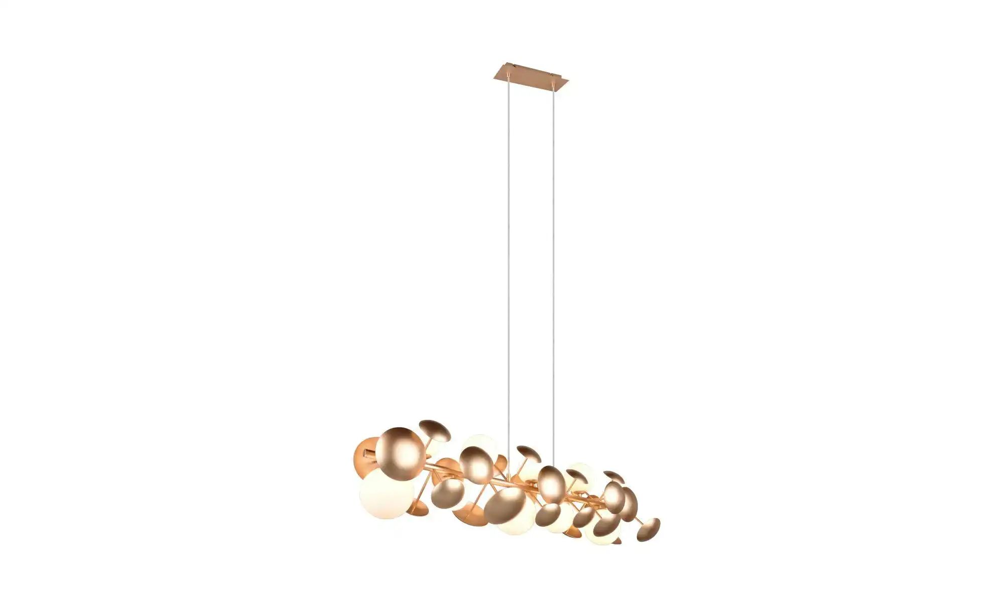 Trio Pendelleuchte ¦ gold ¦ Maße (cm): B: 100 H: 150 T: 22 Lampen & Leuchte günstig online kaufen