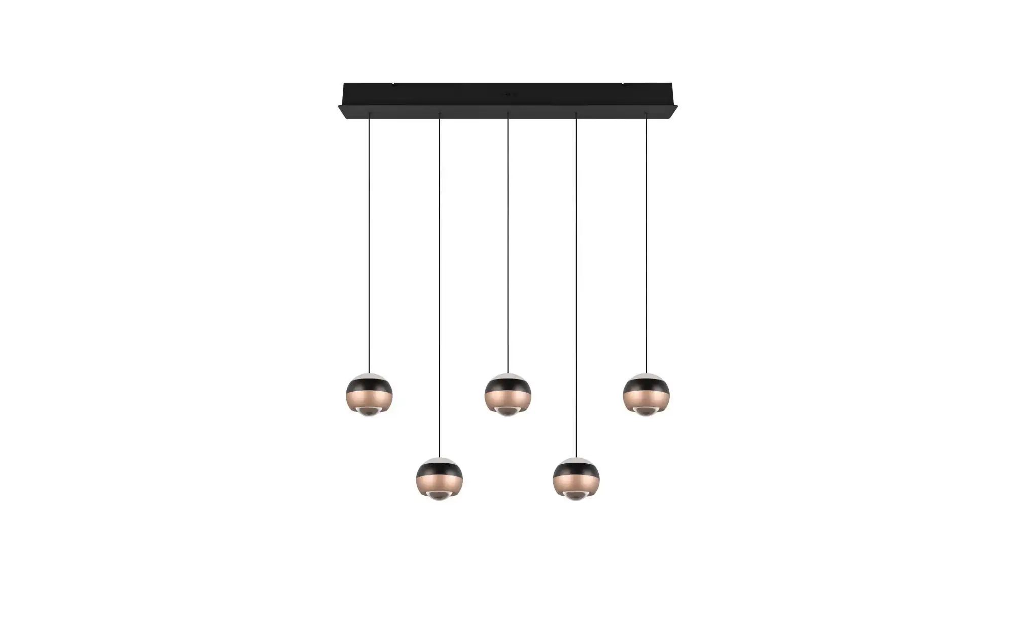 Trio Pendelleuchte ¦ schwarz ¦ Maße (cm): B: 100 H: 200 T: 10,5 Lampen & Le günstig online kaufen