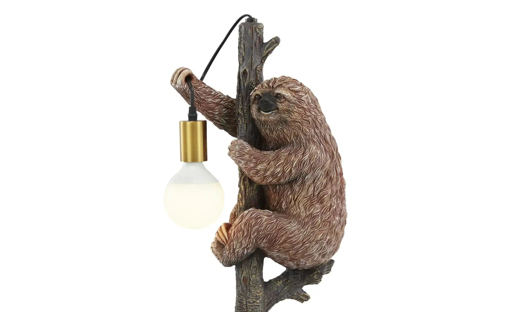 KHG Stehleuchte   ¦ braun ¦ Maße (cm): H: 154  Ø: 30 Lampen & Leuchten > St günstig online kaufen