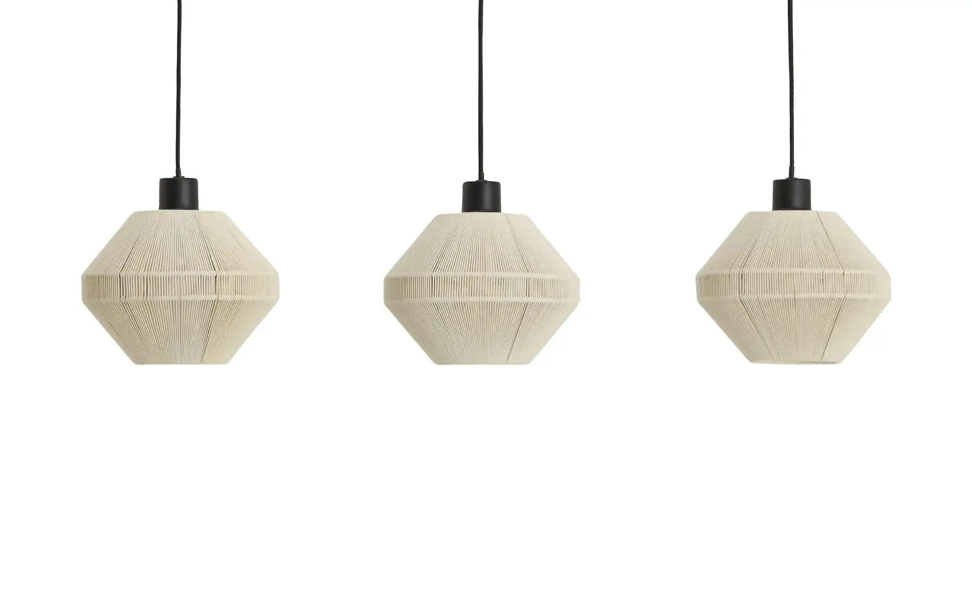 Pendelleuchte   ¦ creme ¦ Maße (cm): B: 92 H: 110 T: 22.0 Lampen & Leuchten günstig online kaufen