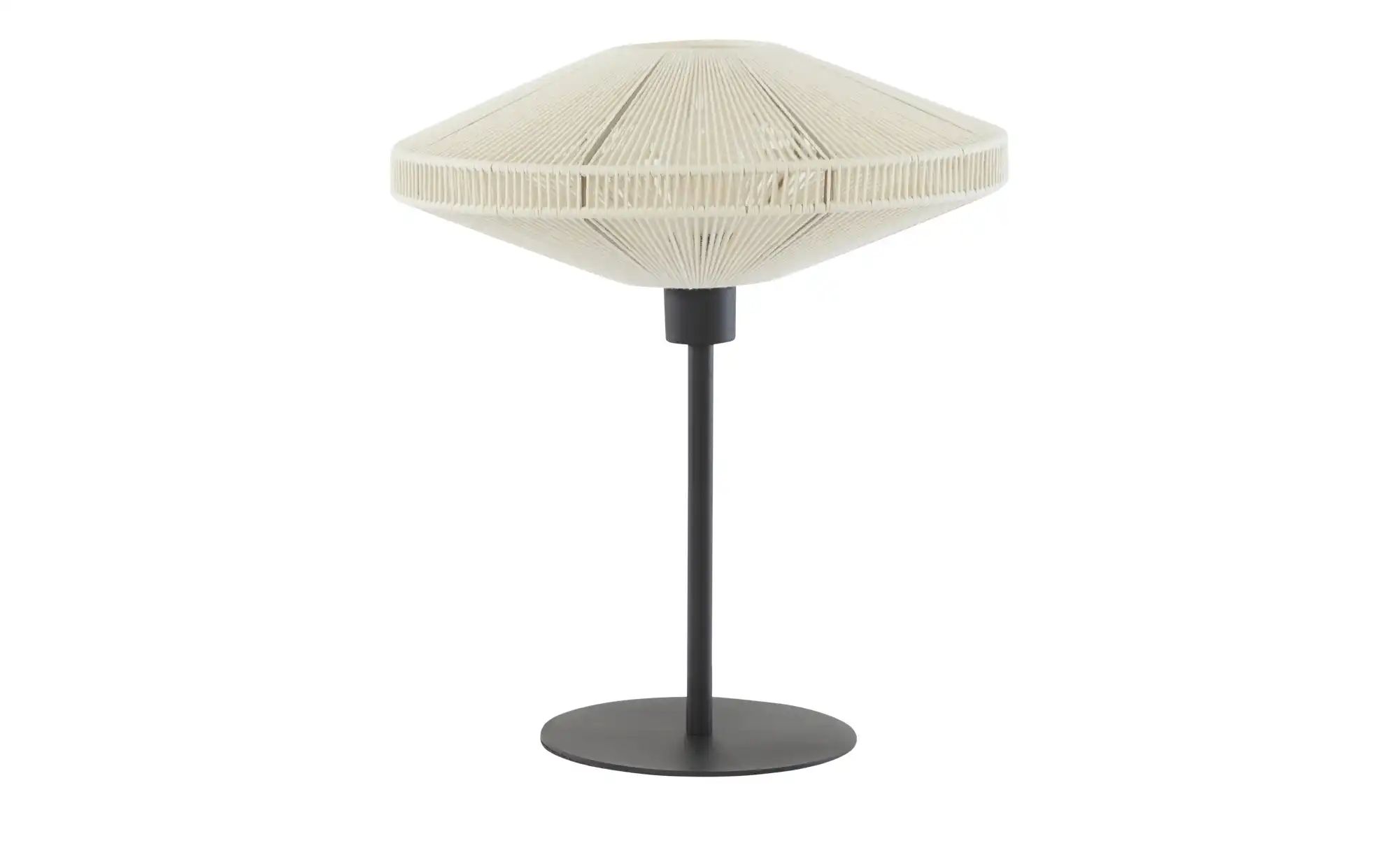 Tischleuchte   ¦ creme ¦ Maße (cm): H: 44  Ø: 38 Lampen & Leuchten > Tischl günstig online kaufen