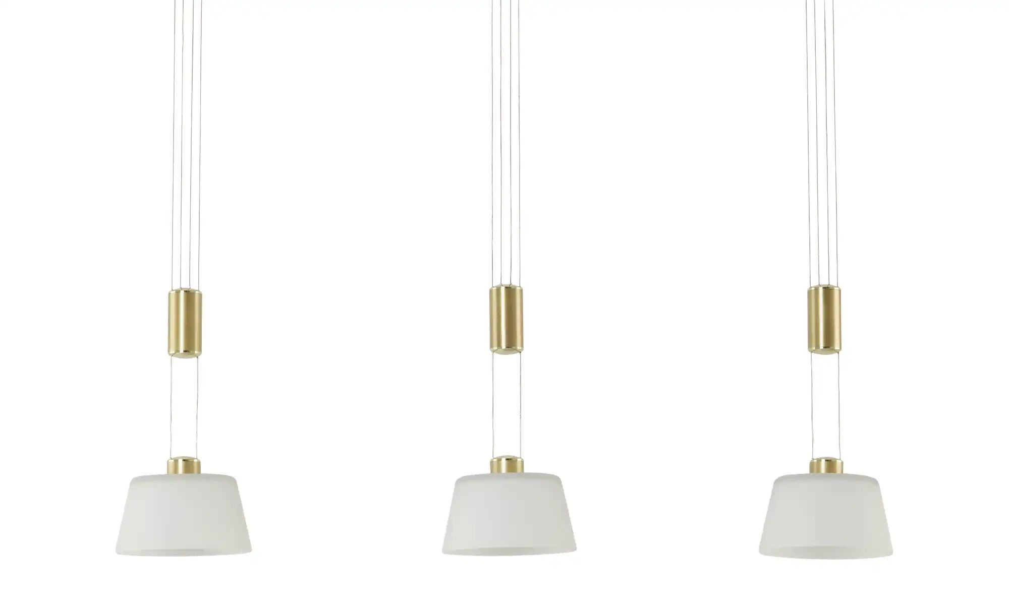 HELL-höllisch gutes Licht LED-Pendelleuchte   ¦ gold ¦ Maße (cm): B: 100 H: günstig online kaufen