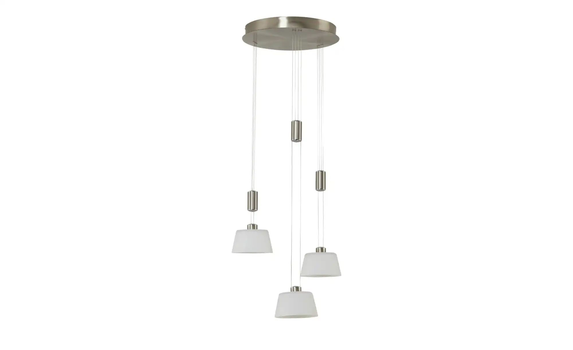 HELL-höllisch gutes Licht LED-Pendelleuchte   ¦ silber ¦ Maße (cm): H: 150 günstig online kaufen