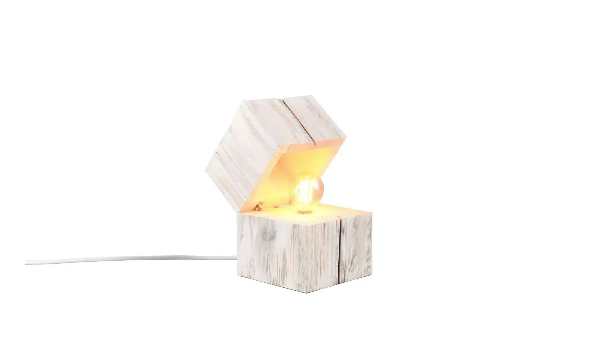 Trio Tischleuchte   ¦ weiß ¦ Maße (cm): B: 12 H: 16 T: 12.0 Lampen & Leucht günstig online kaufen